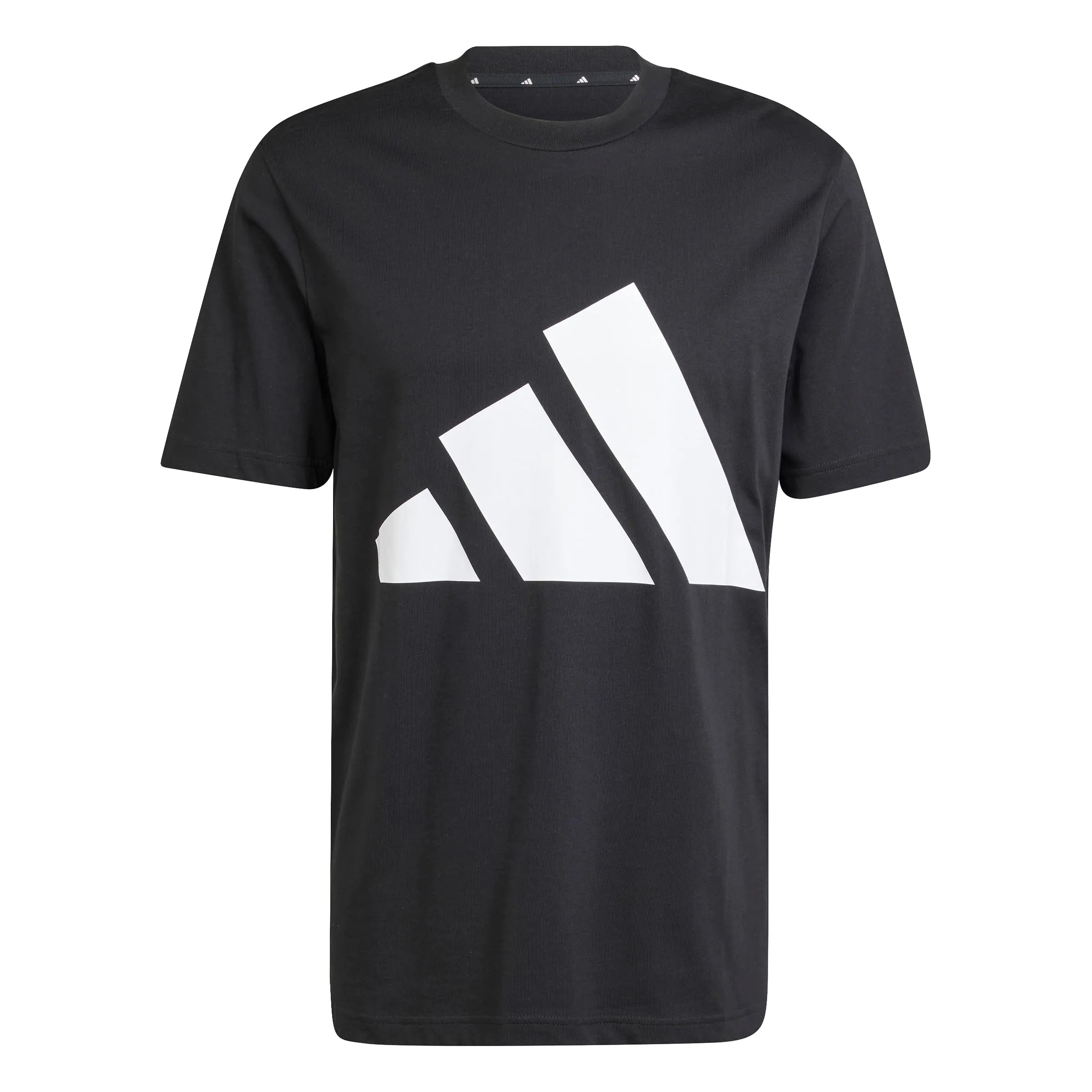 adidas Maglietta da uomo Trefoil, nero/bianco., XS - immagine 5
