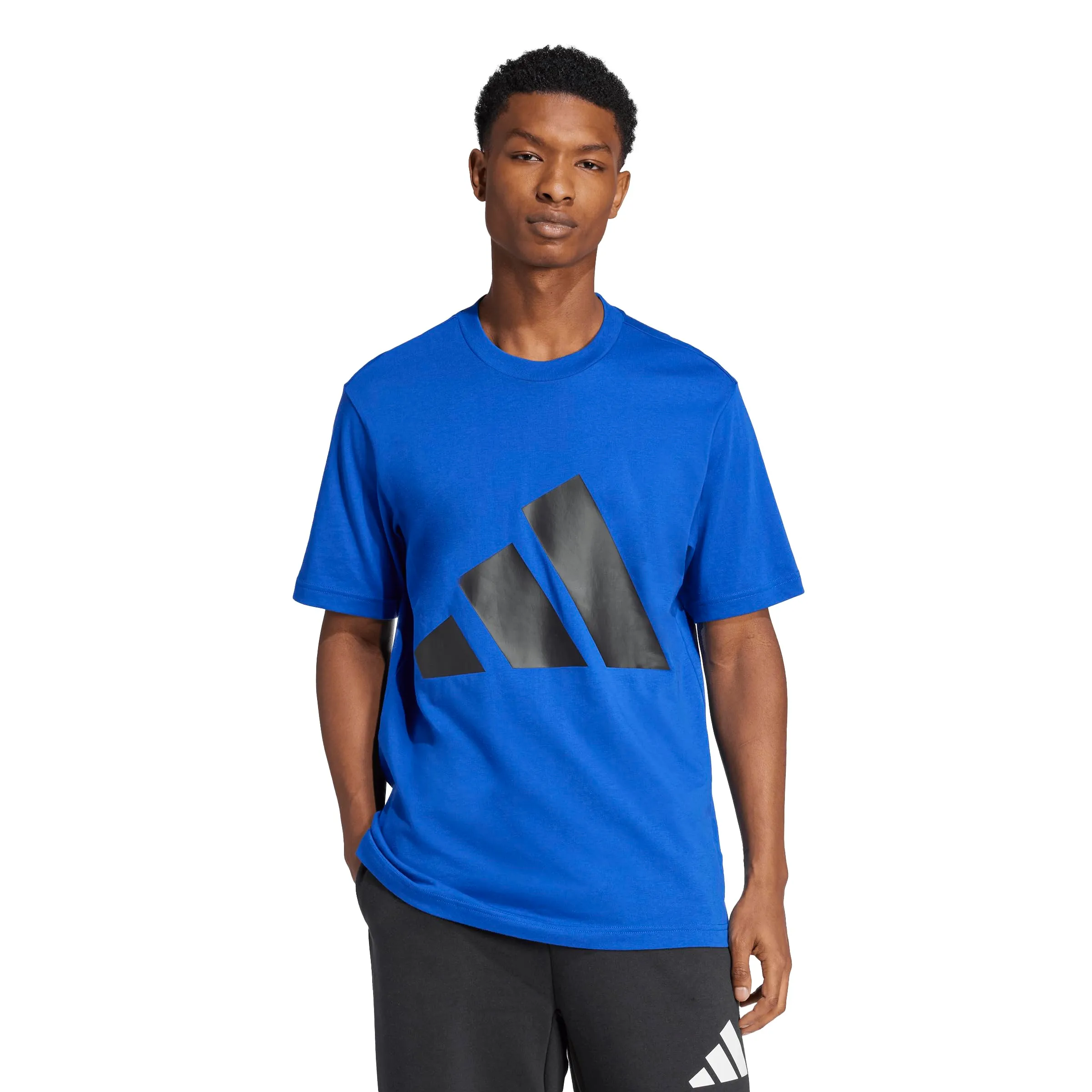 Adidas Essentials Single Jersey Big Logo T-Shirt Camicia Uomo, S - immagine 1