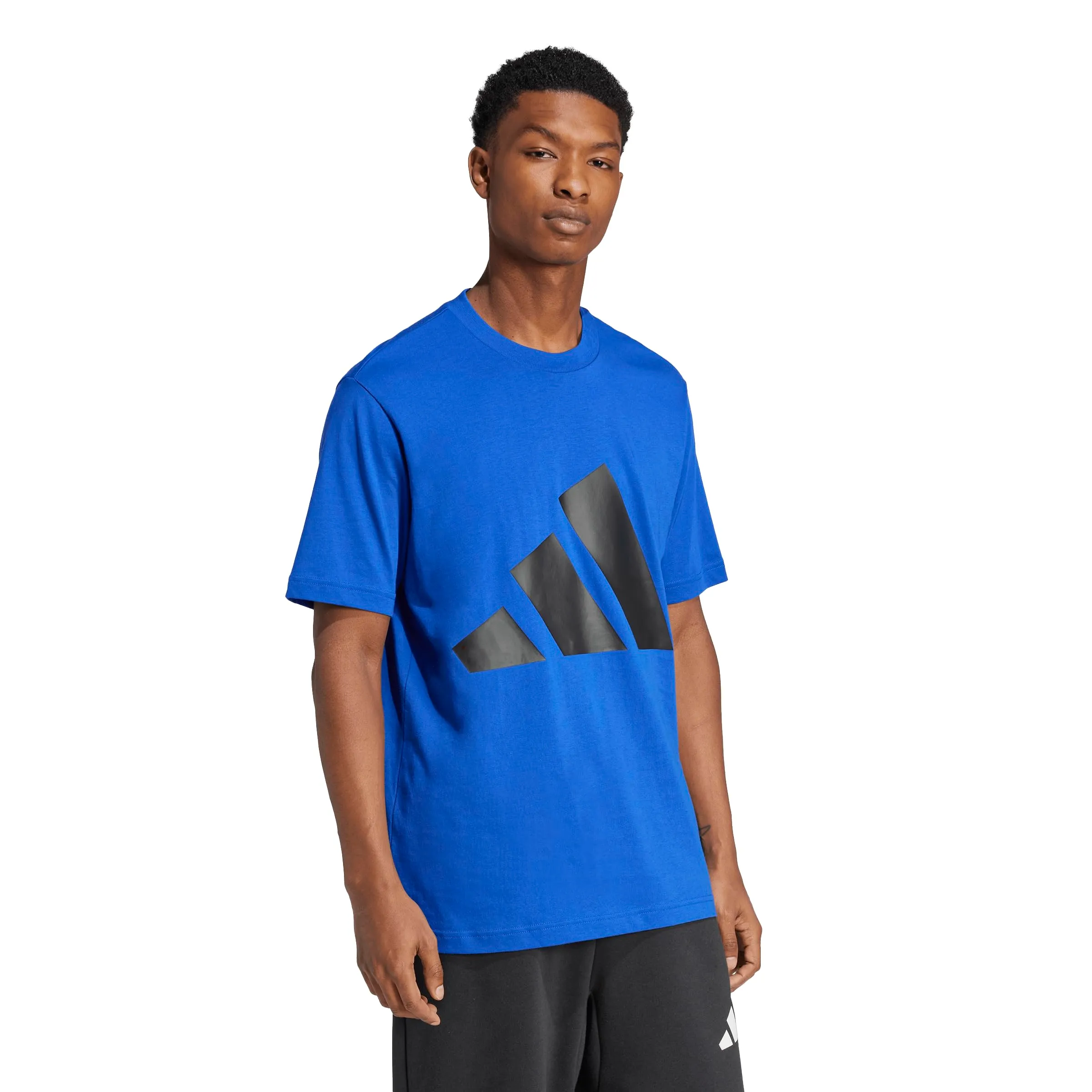 Adidas Essentials Single Jersey Big Logo T-Shirt Camicia Uomo, S - immagine 2