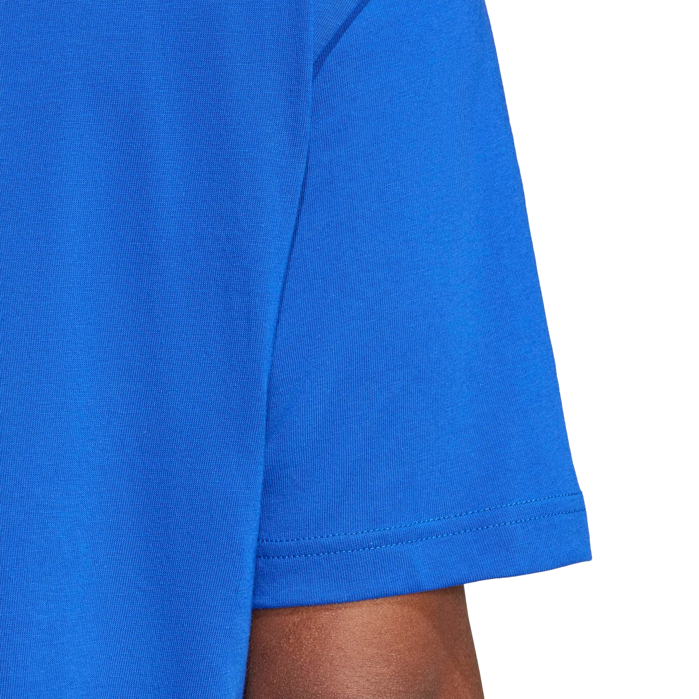 adidas Maglietta da uomo Trefoil, Team Royal Blue/Black, XL - immagine 5