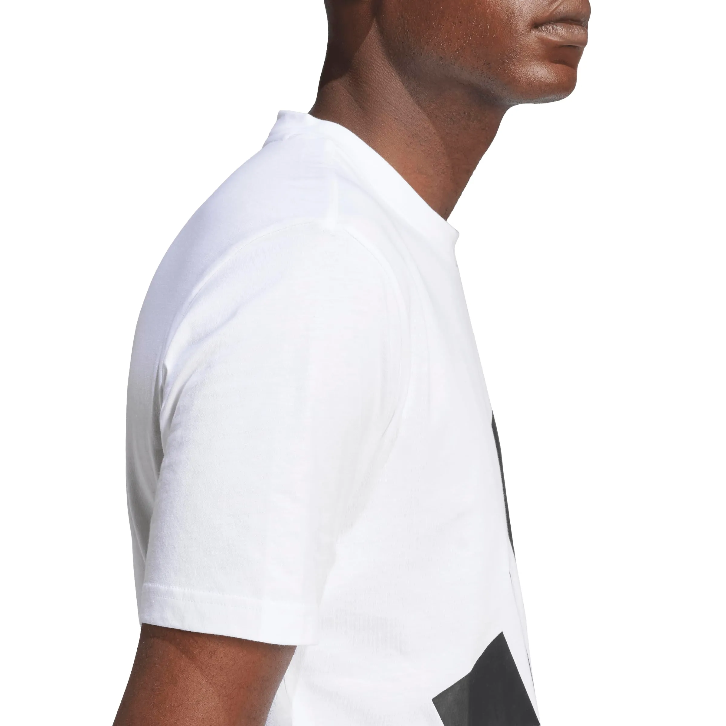 adidas Maglietta da uomo Trefoil, bianco / nero, XS - immagine 5