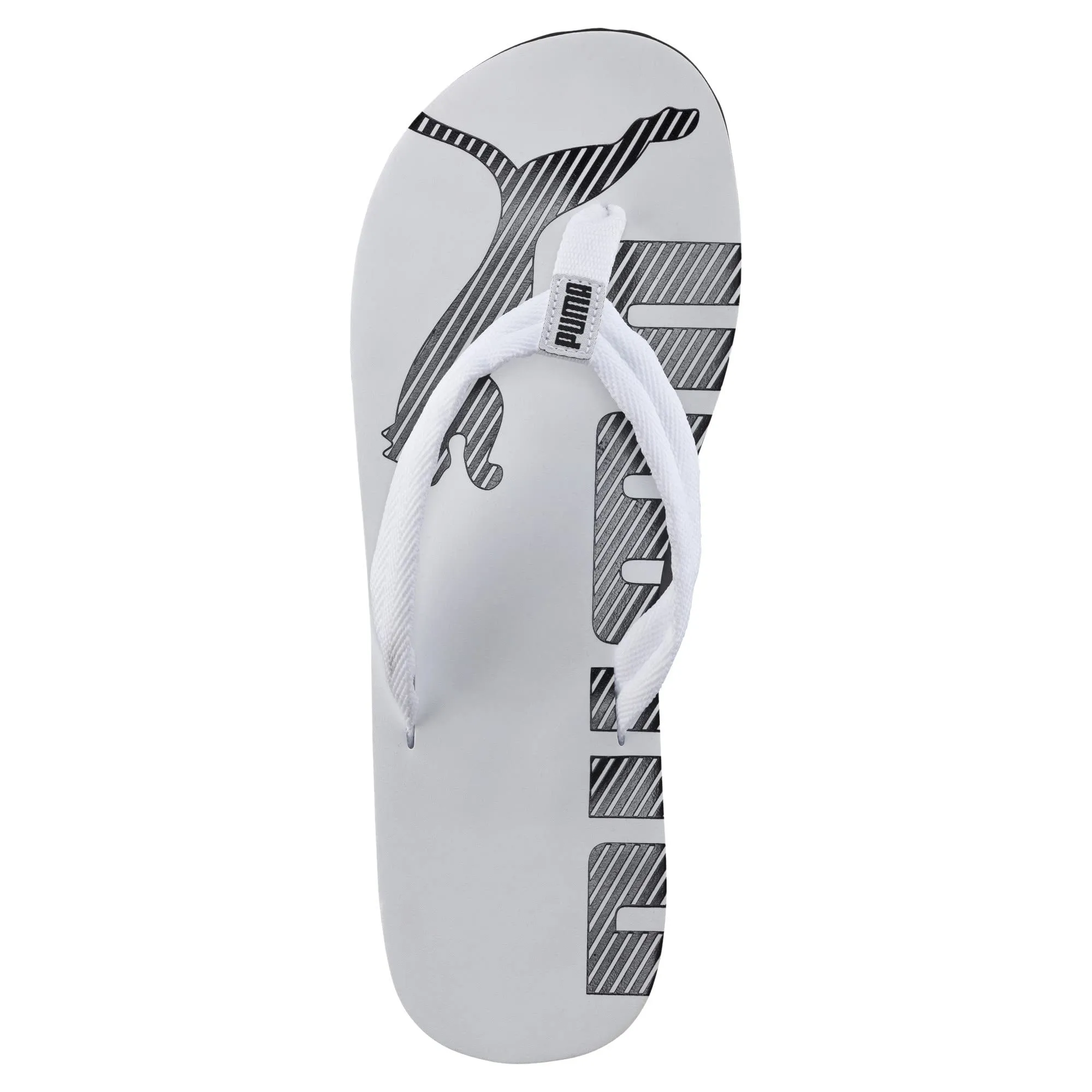 PUMA Unisex Epic Flip v2 Flip-Flop, White-Black, 46 EU - immagine 5
