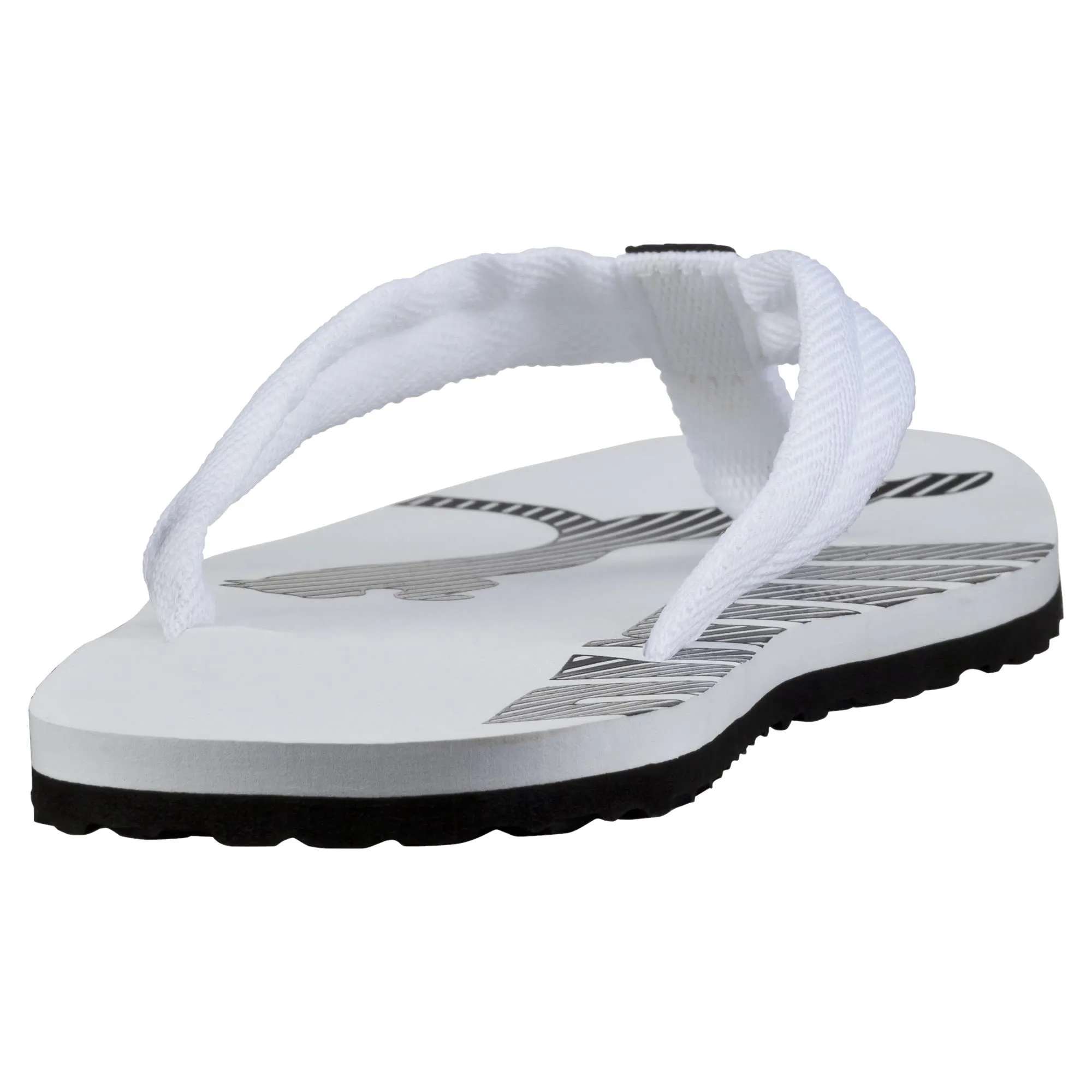 PUMA Unisex Epic Flip v2 Flip-Flop, White-Black, 35.5 EU - immagine 3