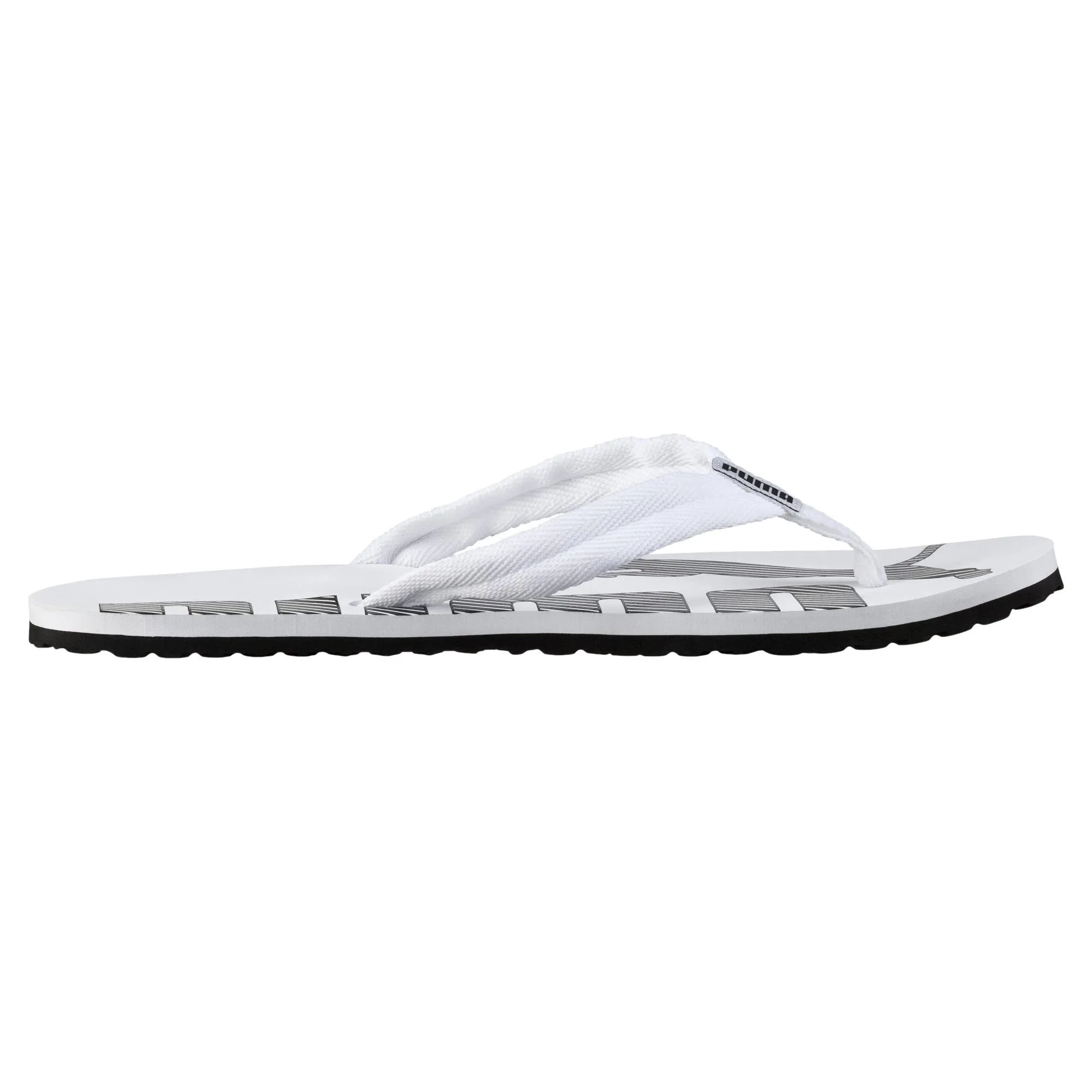 PUMA Unisex Epic Flip v2 Flip-Flop, White-Black, 35.5 EU - immagine 4