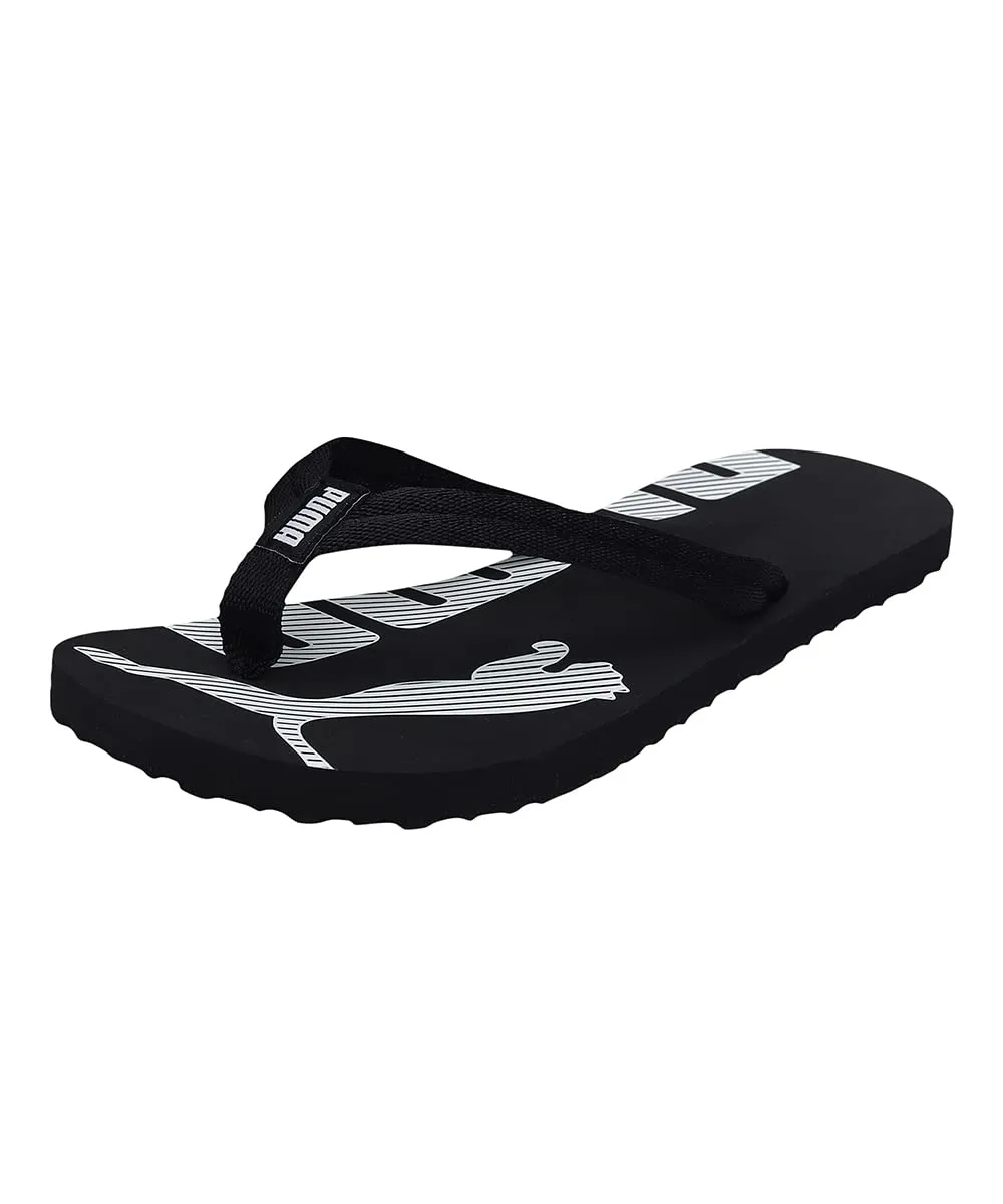PUMA Unisex Epic Flip v2 Flip-Flop, Black-White, 40.5 EU - immagine 1