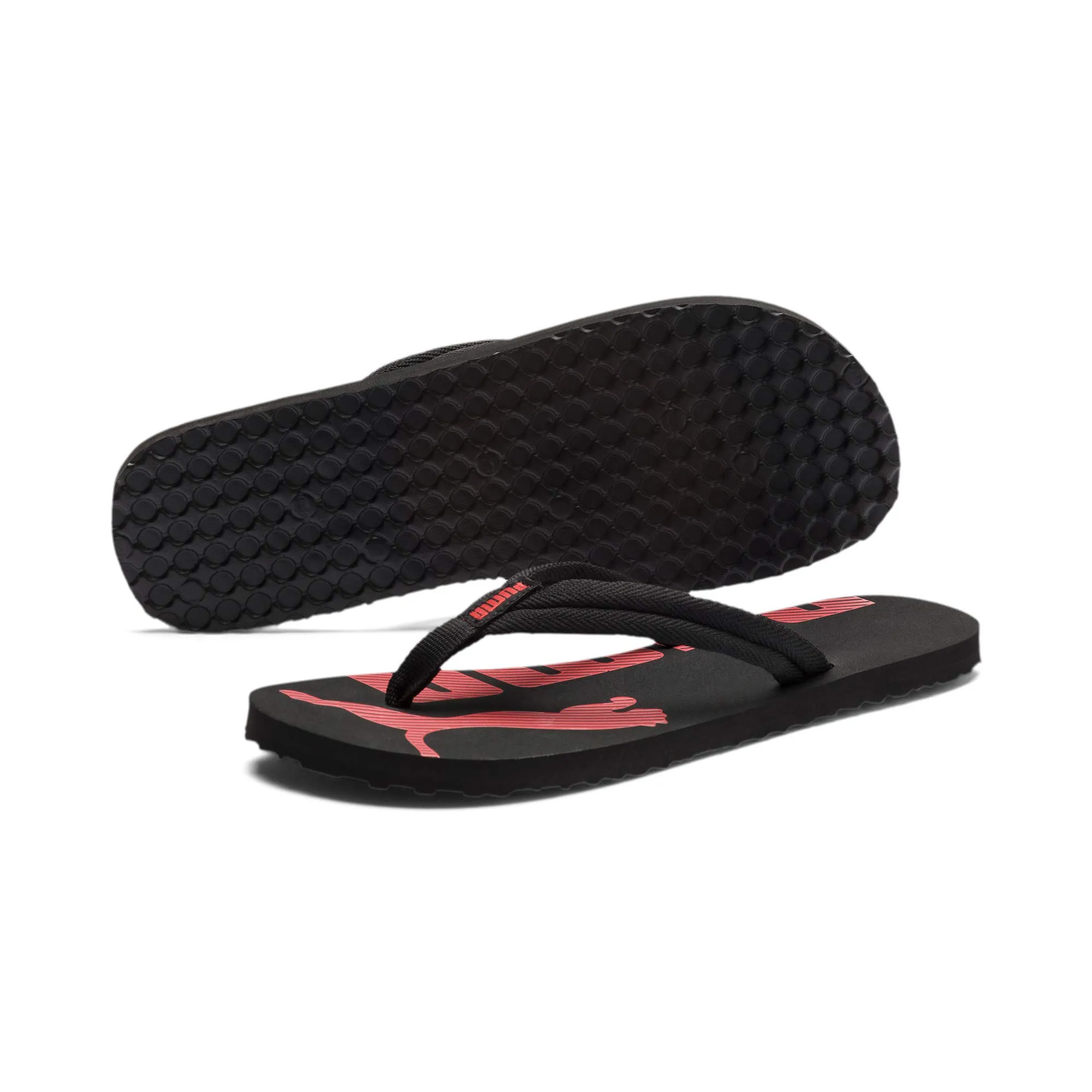 PUMA Epic Flip v2, Infradito Unisex - Adulto, Nero (Puma Black-Hot Coral), 35.5 EU - immagine 2