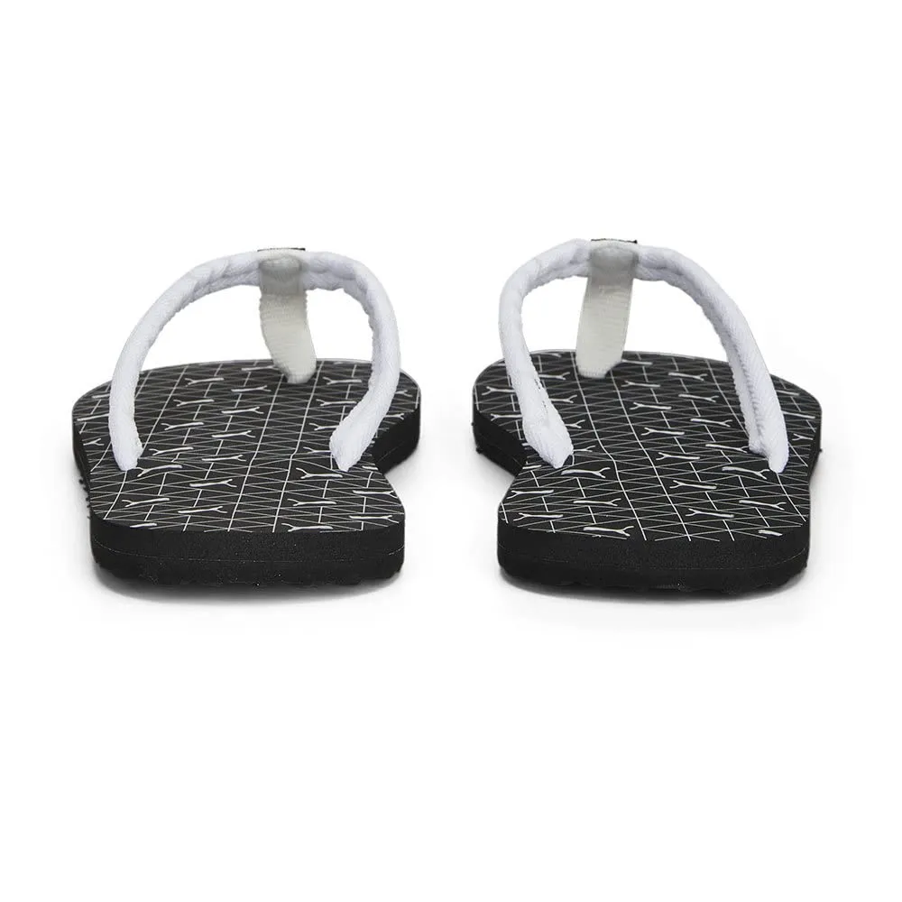PUMA Men's Epic Flip V2 Logo Power Flop, White Black Cool Mid Gray, 35.5 EU - immagine 6