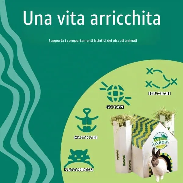 Oxbow Enriched Life Roll Arounds - Giocattoli per Conigli, Porcellini d'India, Criceti, Ratti - immagine 6
