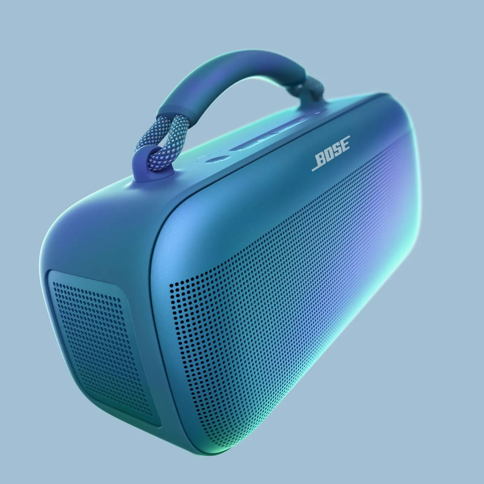 Bose SoundLink Max Cassa Audio Bluetooth Portatile Waterproof, Speaker Impermeabile, 20 h di Batteria, USB-C, AUX Input 3,5 mm Integrato, Blu tramonto - immagine 2