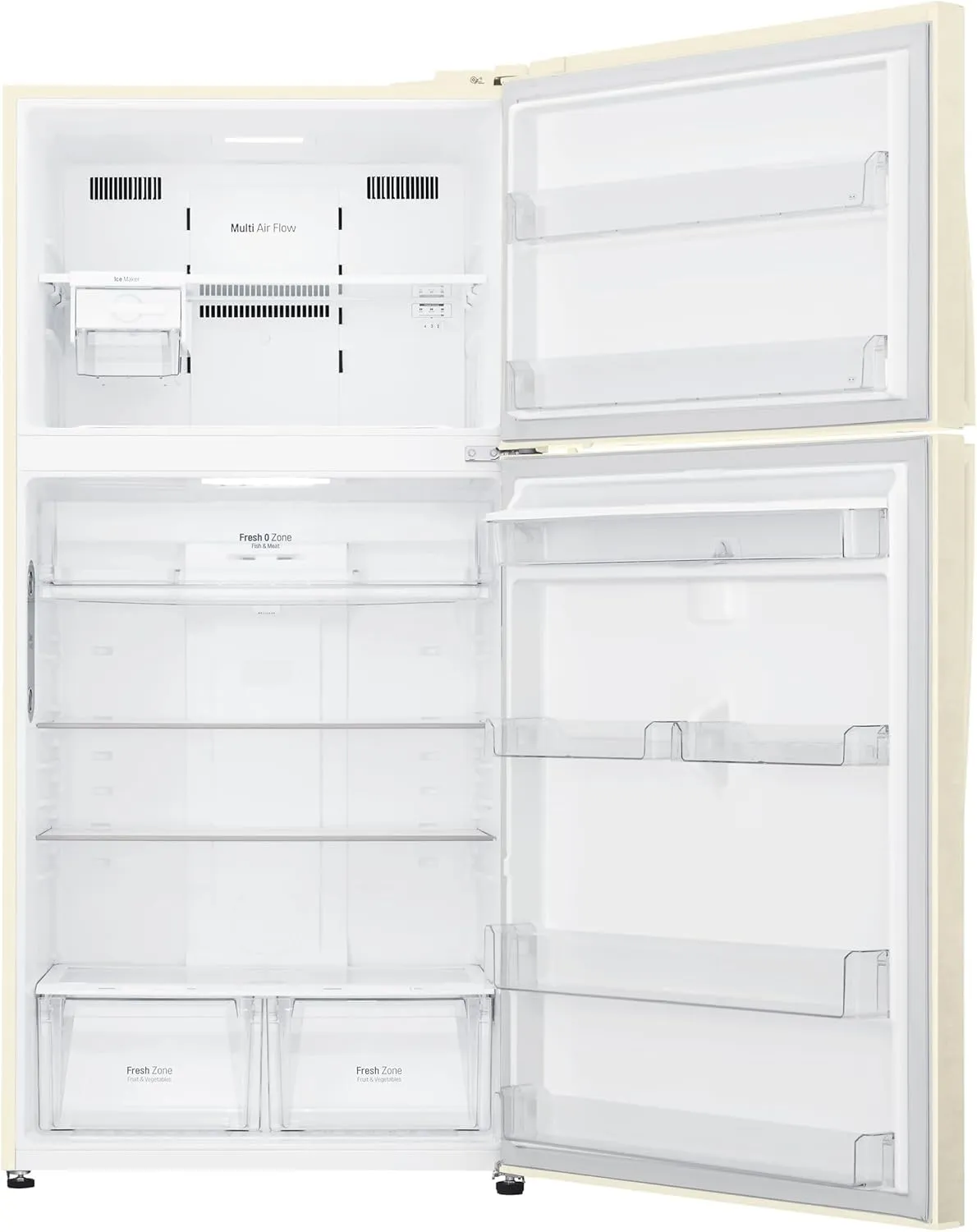 LG GTF744SEPED Frigorifero Doppia Porta, 509L, Dispenser, Total No Frost - immagine 9