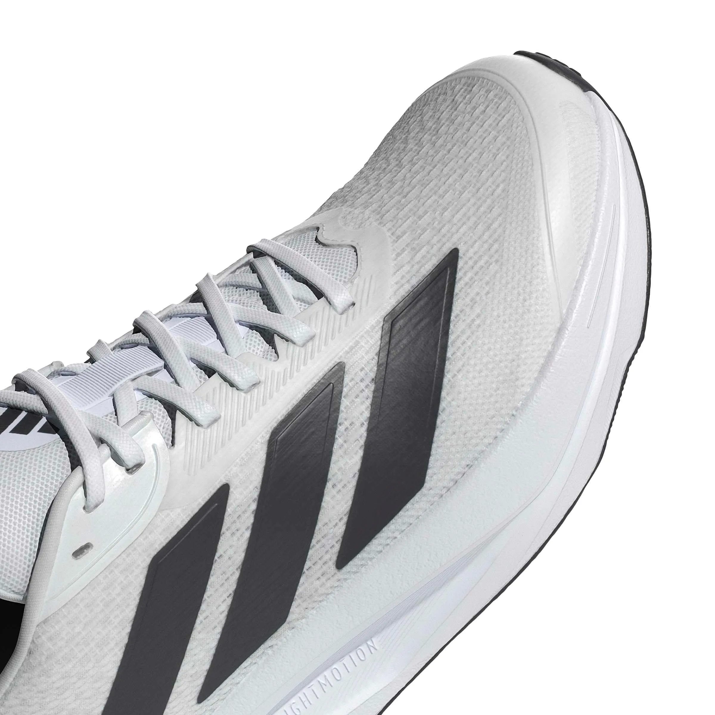 adidas Duramo SL 2.0 Scarpe da Corsa Uomo, Bianco Nero Halo Argento, 49 EU - immagine 6