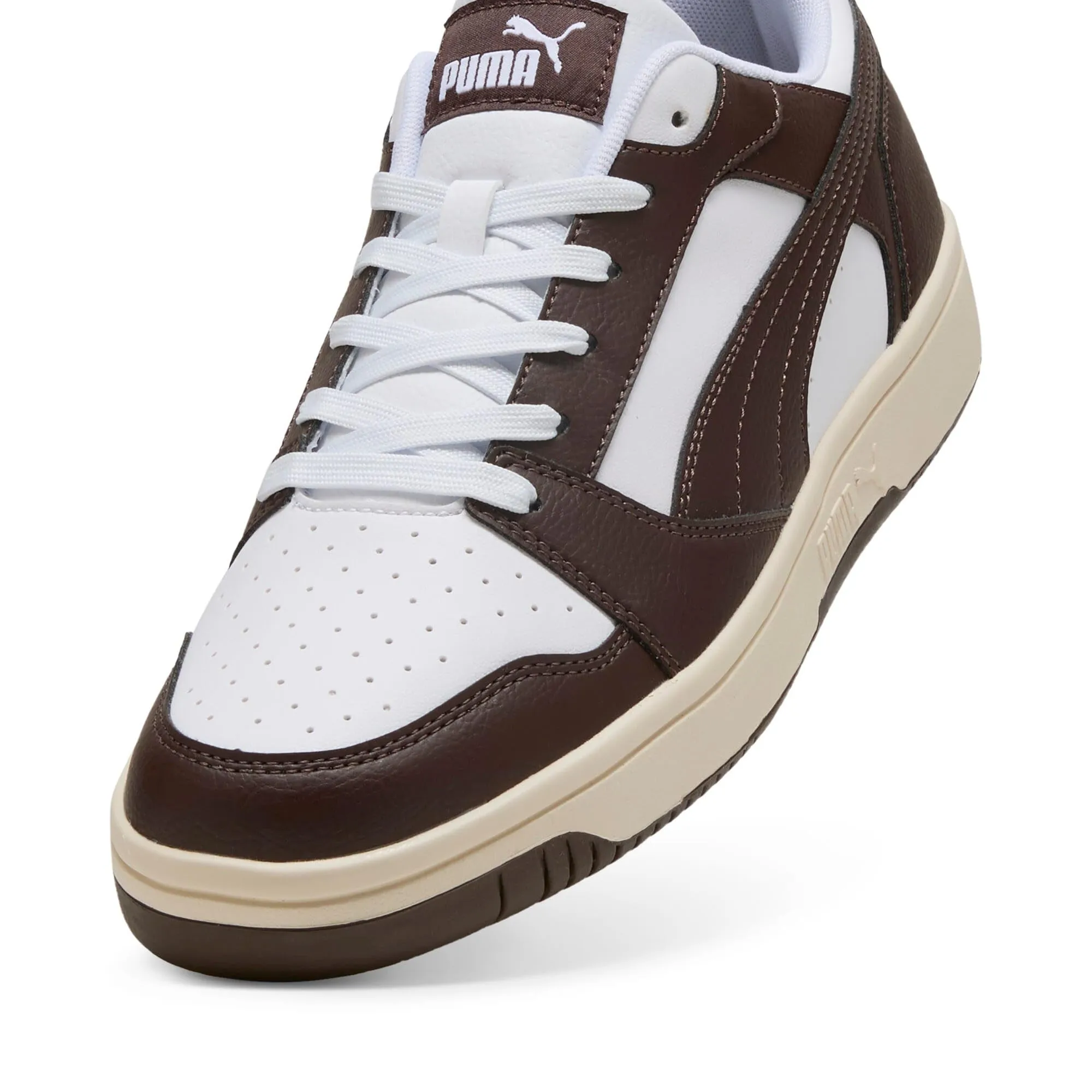 Puma Rebound V6 Low, Sneaker Unisex - Adulto, White Chocolate Alpine Snow, 36 EU - immagine 5