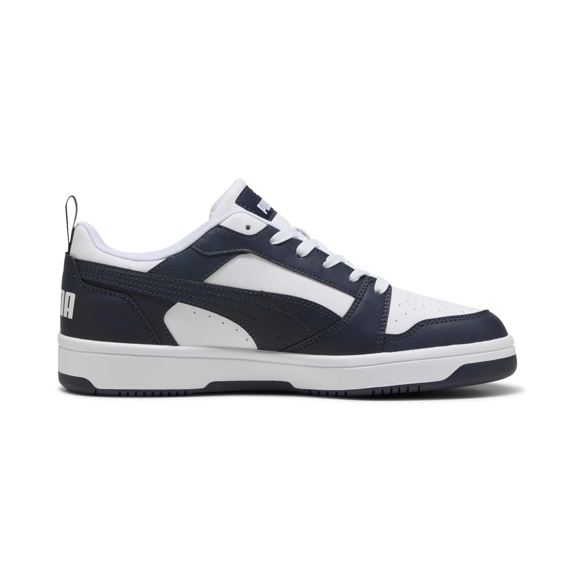 Puma Rebound V6 Low, Sneaker Unisex - Adulto, White New Navy, 44 EU - immagine 3