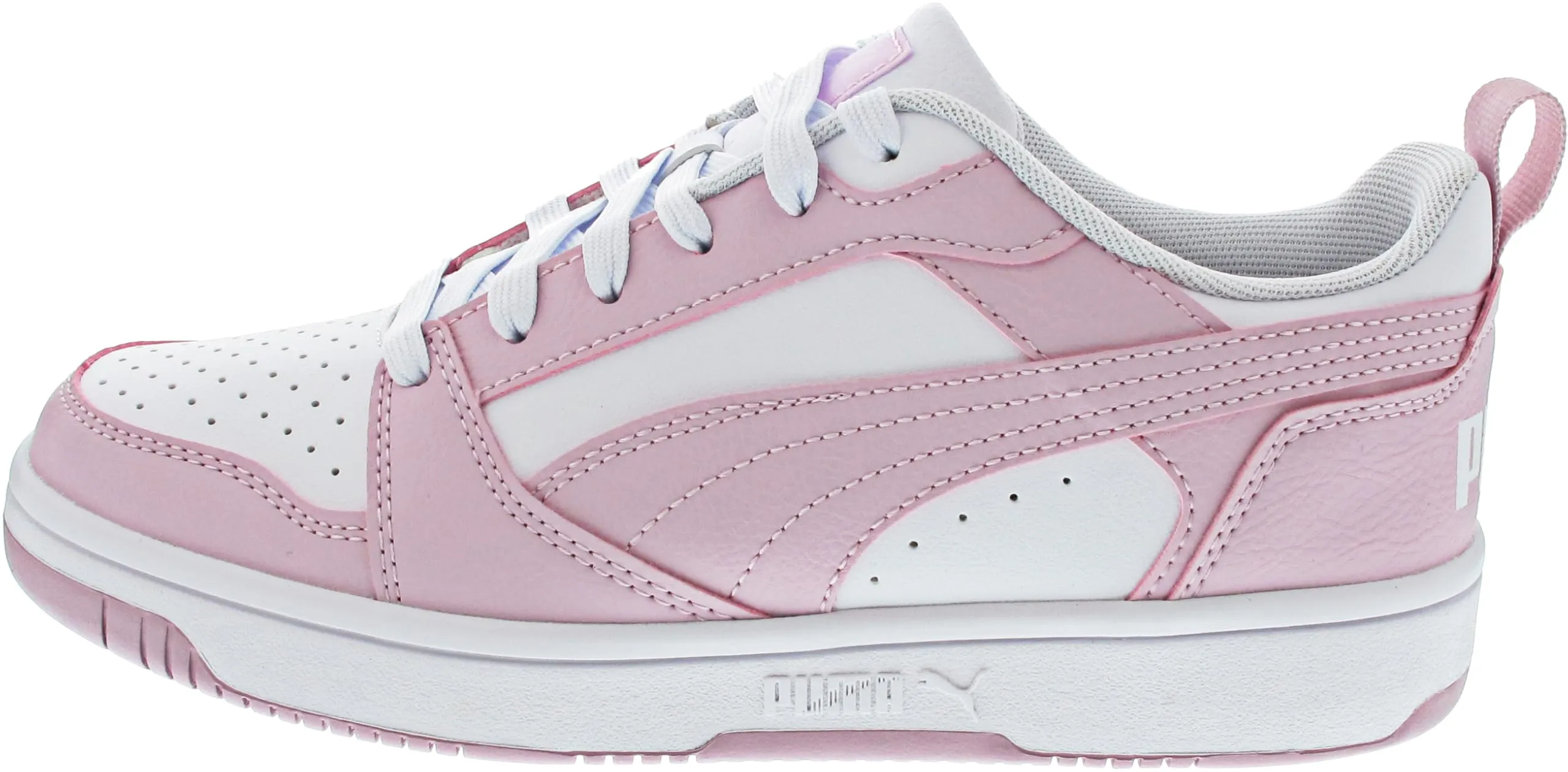 PUMA Rebound V6 Low, Sneaker Unisex - Adulto, White Rose Mauve, 48 EU - immagine 1