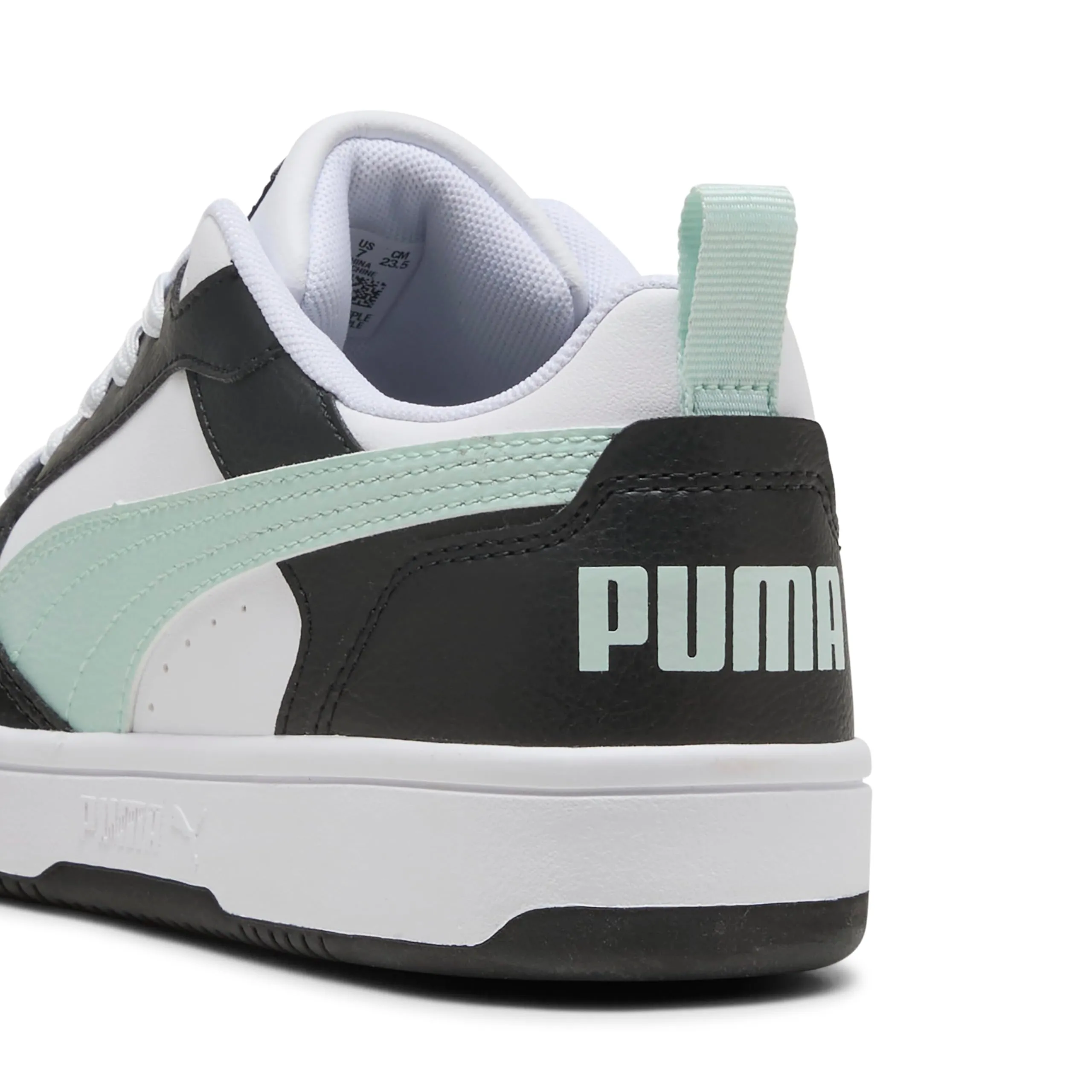 Puma Rebound V6 Low, Sneaker Unisex - Adulto, Black Peaceful Blue White, 35.5 EU - immagine 2