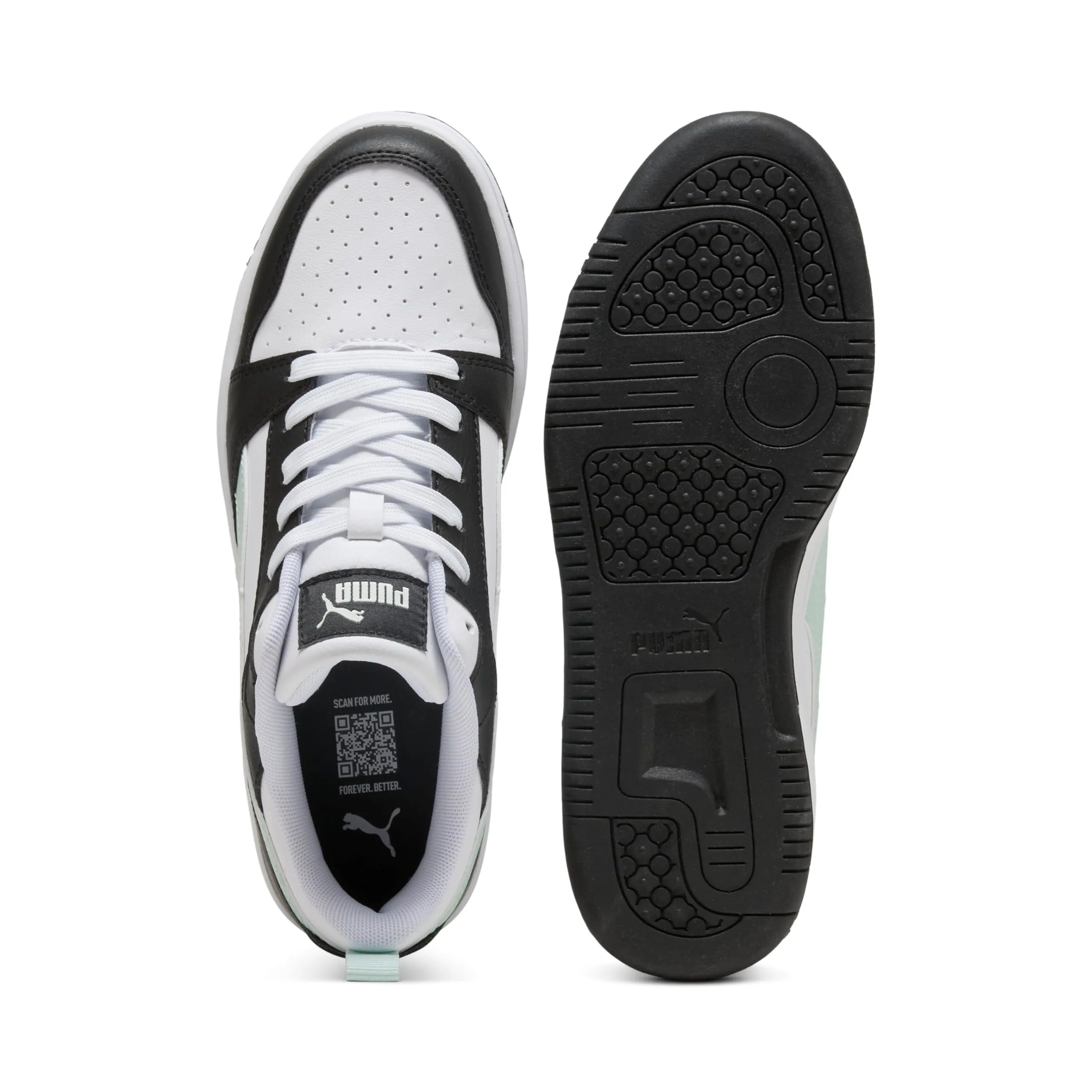 Puma Rebound V6 Low, Sneaker Unisex - Adulto, Black Peaceful Blue White, 35.5 EU - immagine 4