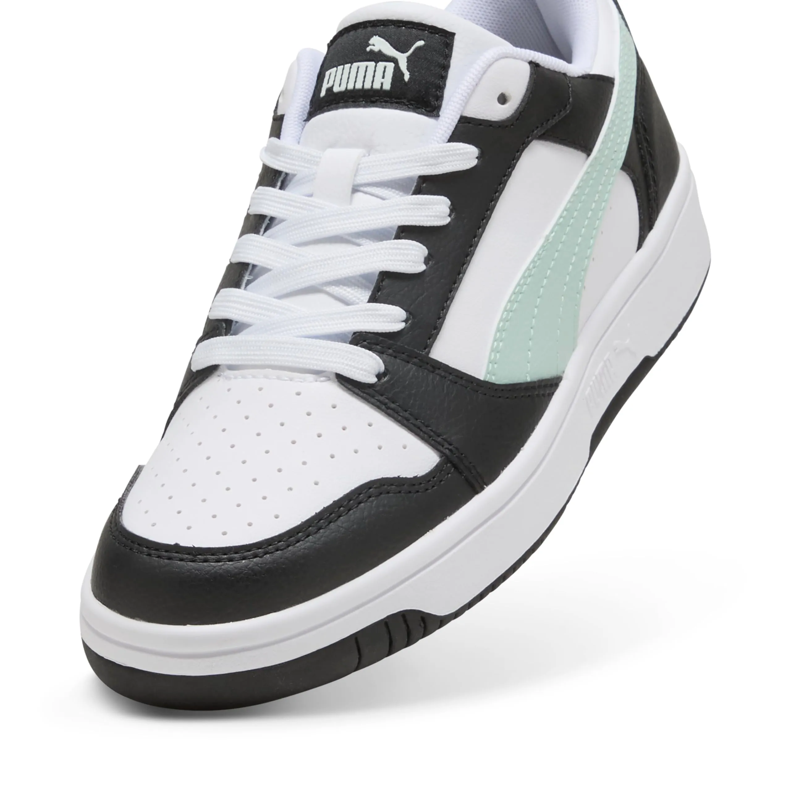 Puma Rebound V6 Low, Sneaker Unisex - Adulto, Black Peaceful Blue White, 35.5 EU - immagine 6