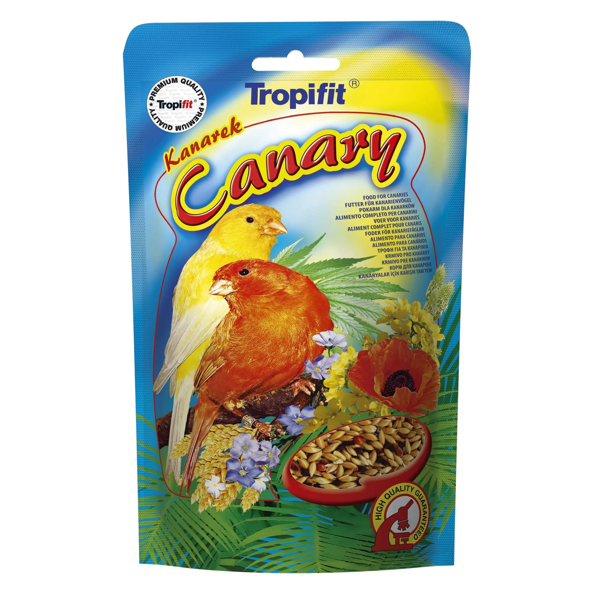 CANARY 250g - alimento di base di tutte le varietà di canarini, cereali e semi di erba, - immagine 1