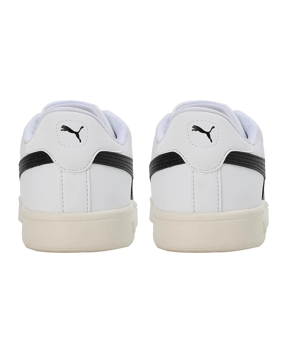 PUMA Smash 3.0 L, Scarpe da ginnastica Unisex-Adulto, Multicolore (PUMA White-PUMA Black-PUMA Gold-Frosted Ivory), 46 EU - immagine 4