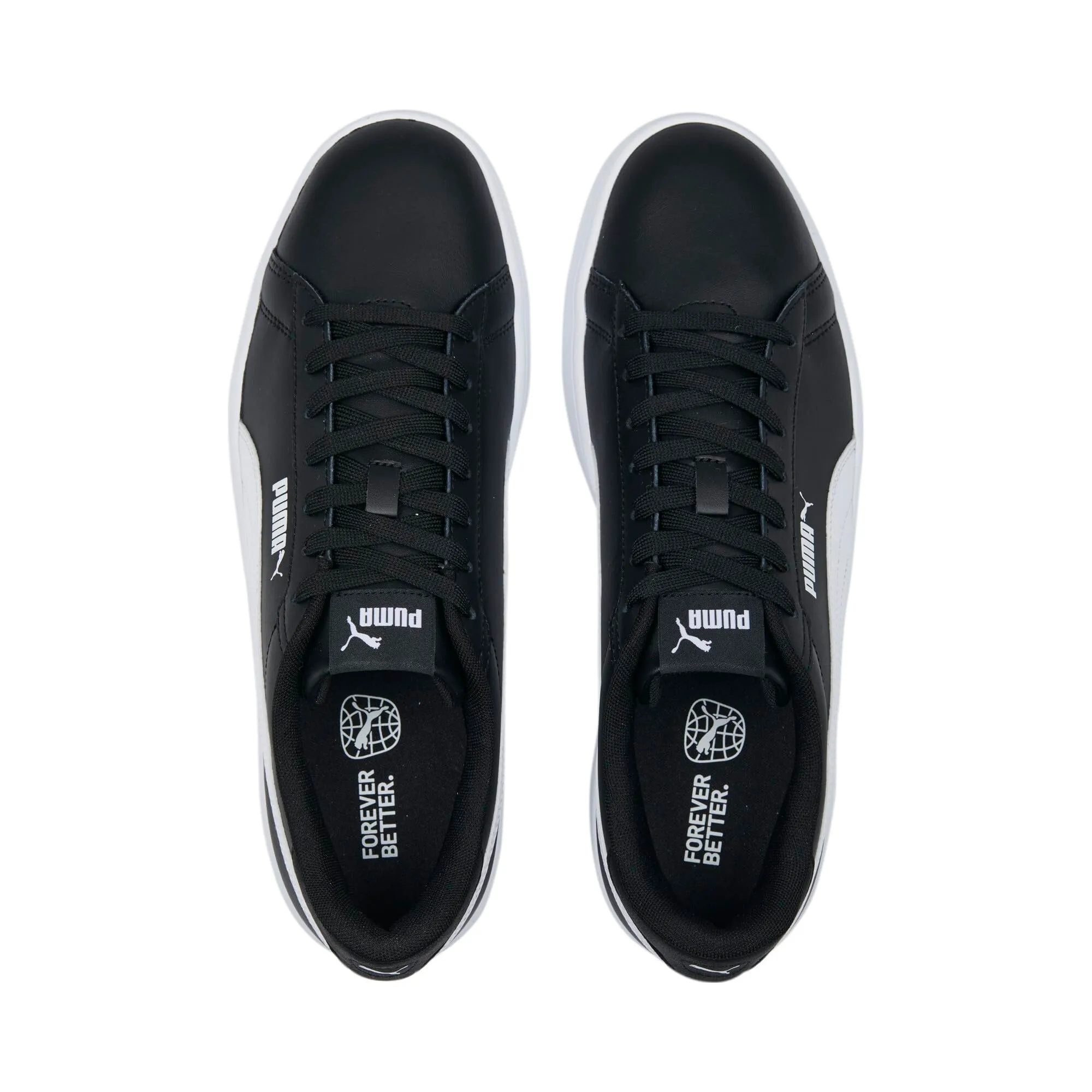 PUMA Smash 3.0 L, Scarpe da ginnastica Unisex-Adulto, Multicolore (PUMA Black-PUMA White), 42 EU - immagine 6