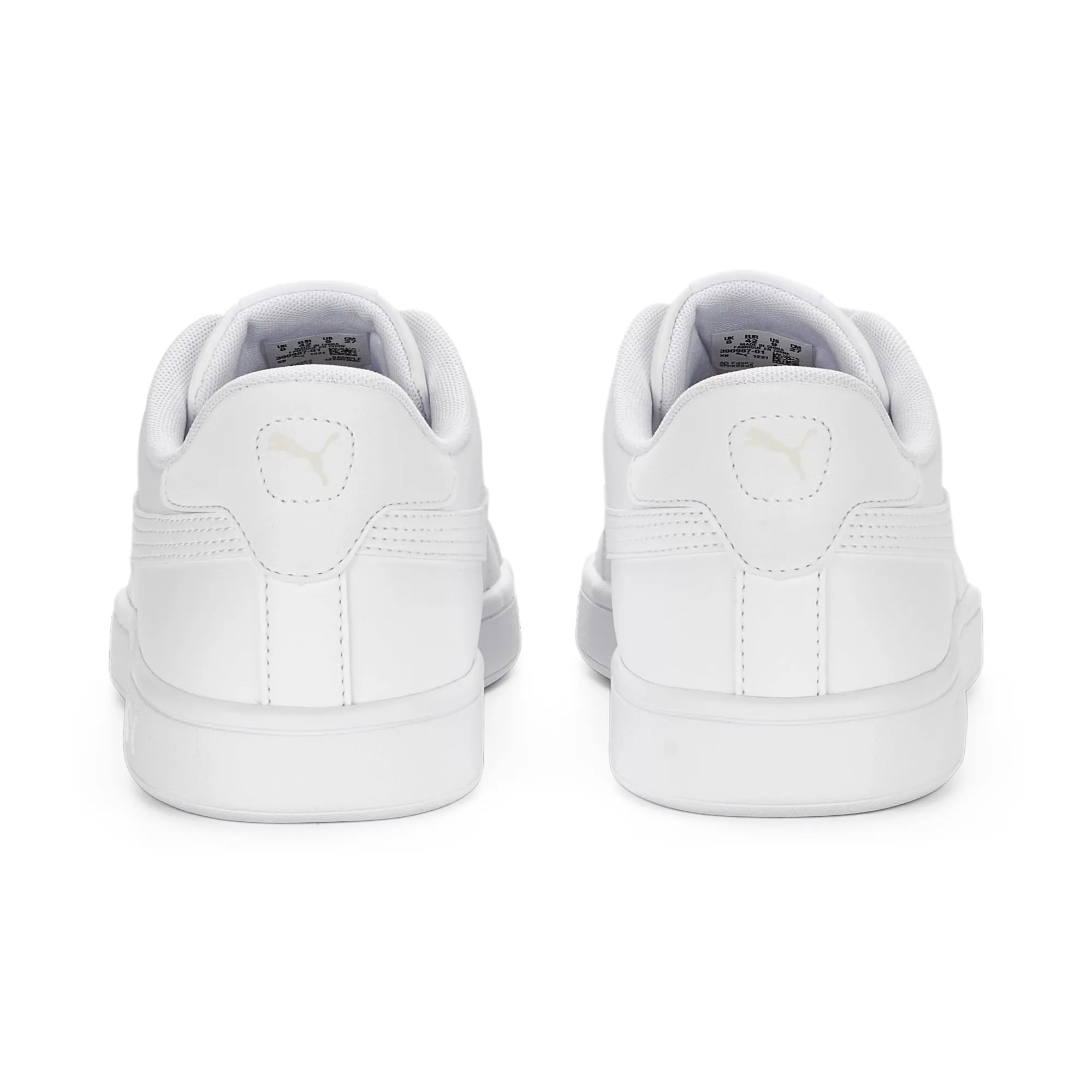 PUMA Smash 3.0 L, Scarpe da ginnastica Unisex-Adulto, Multicolore (White/White Gold), 36 EU, 36 EU - immagine 3