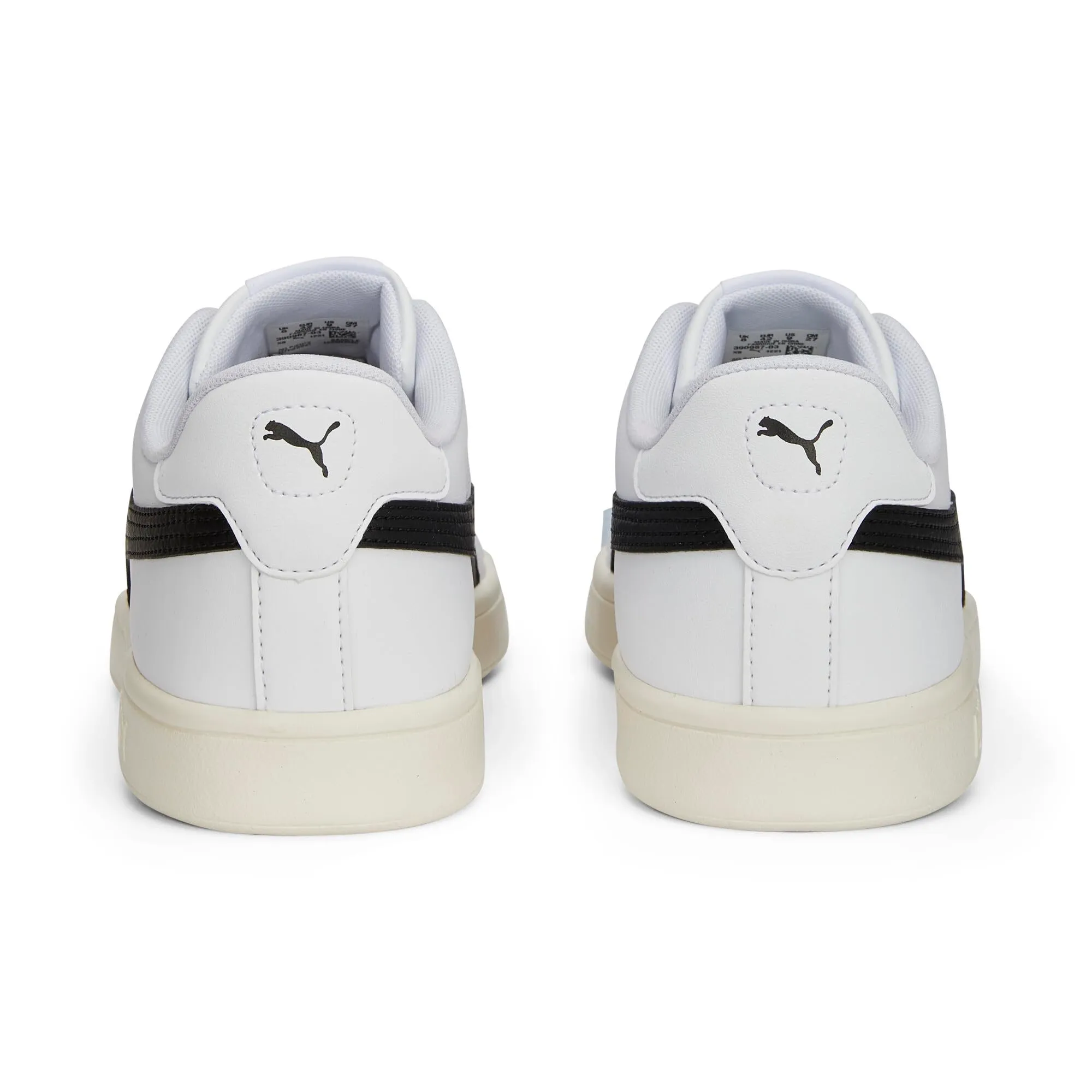 PUMA Smash 3.0 L, Scarpe da ginnastica Unisex-Adulto, Multicolore (PUMA White-PUMA Black-PUMA Gold-Frosted Ivory), 45 EU - immagine 3