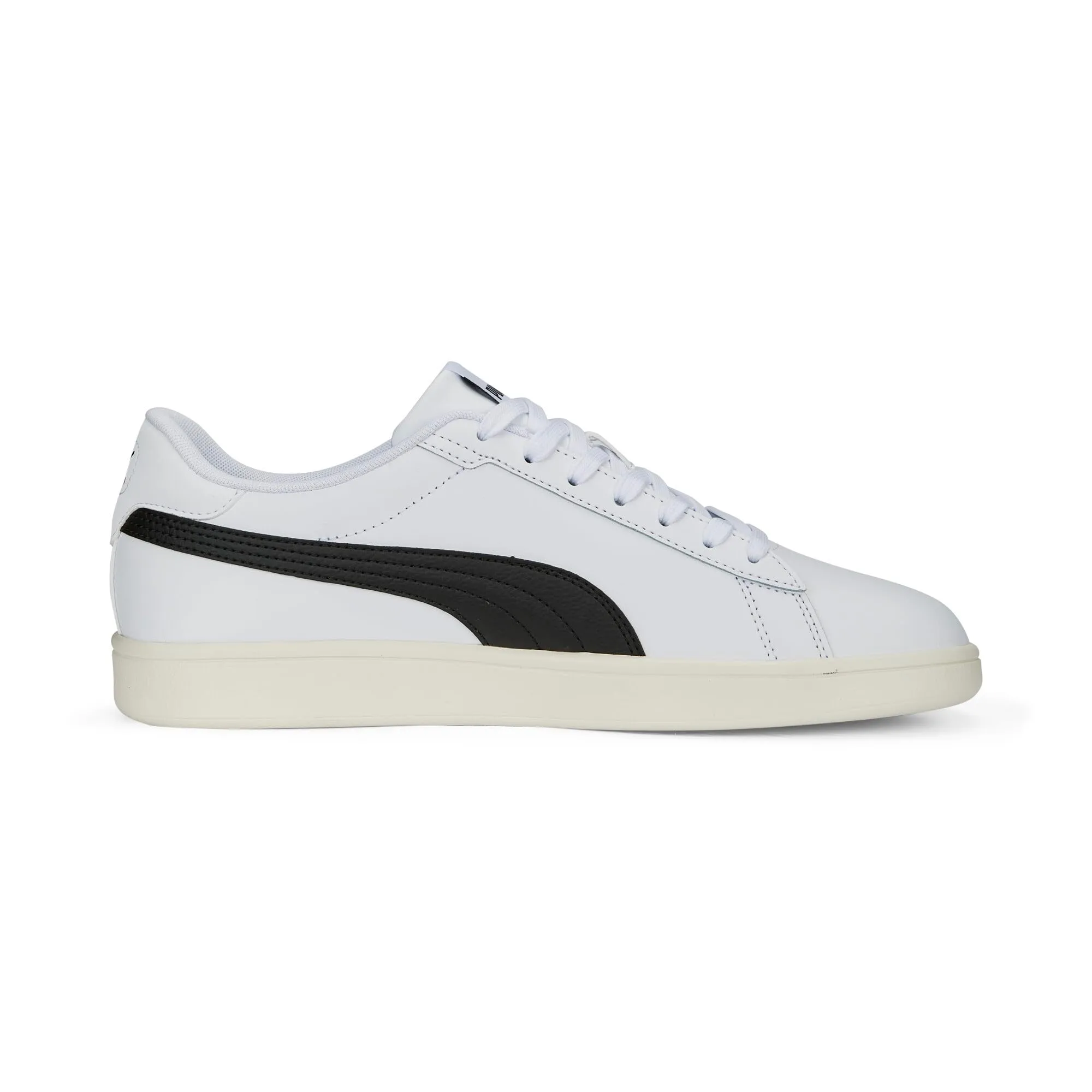 PUMA Smash 3.0 L, Scarpe da ginnastica Unisex-Adulto, Multicolore (PUMA White-PUMA Black-PUMA Gold-Frosted Ivory), 45 EU - immagine 5