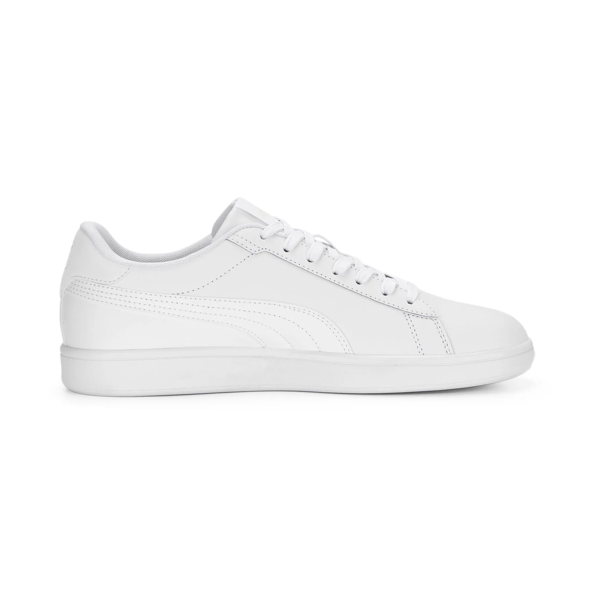 PUMA Smash 3.0 L, Scarpe da ginnastica Unisex-Adulto, Multicolore (PUMA White-PUMA White-PUMA Gold), 40 EU - immagine 5