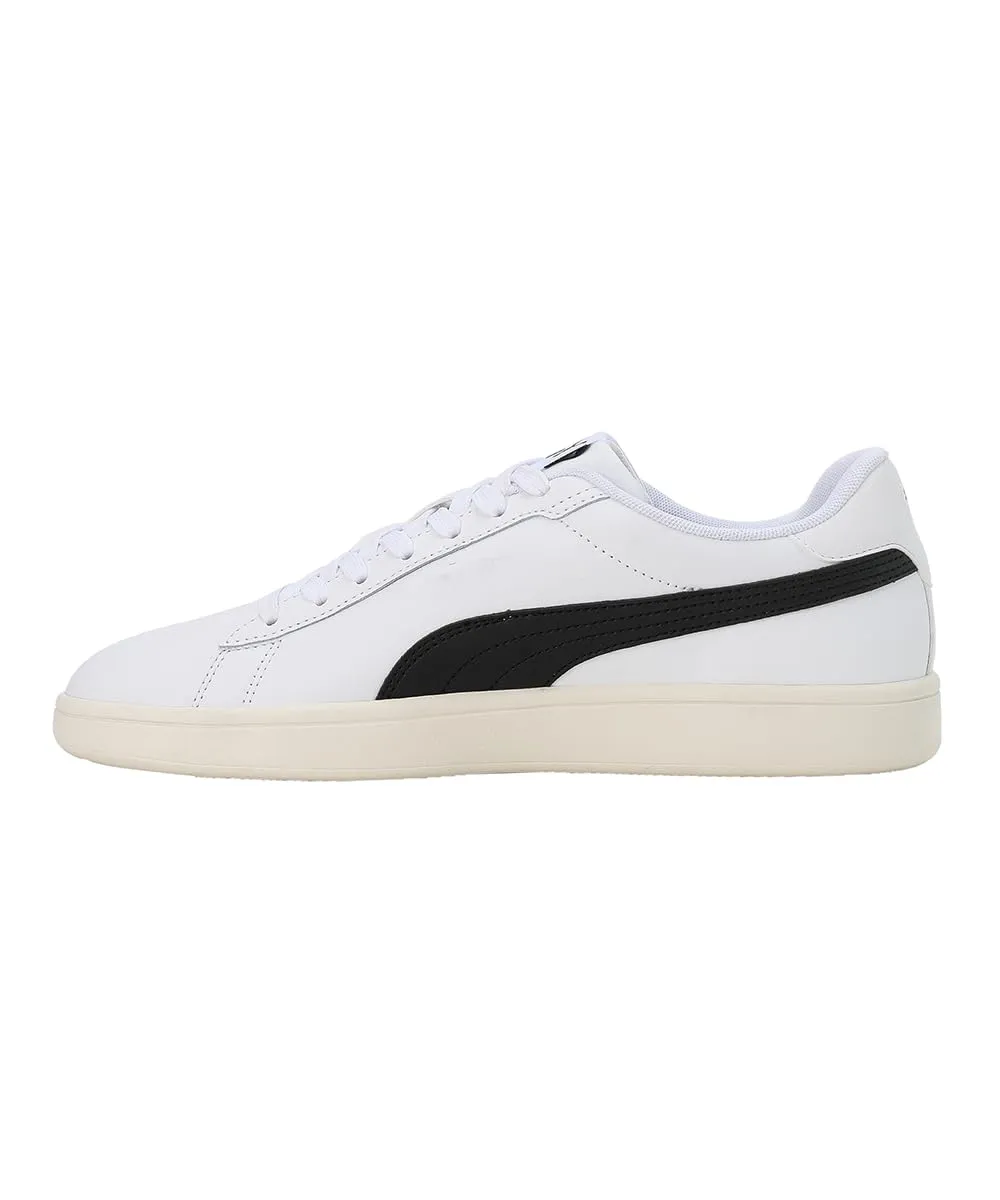 PUMA Smash 3.0 L, Scarpe da ginnastica Unisex-Adulto, Multicolore (PUMA White-PUMA Black-PUMA Gold-Frosted Ivory), 37.5 EU - immagine 2
