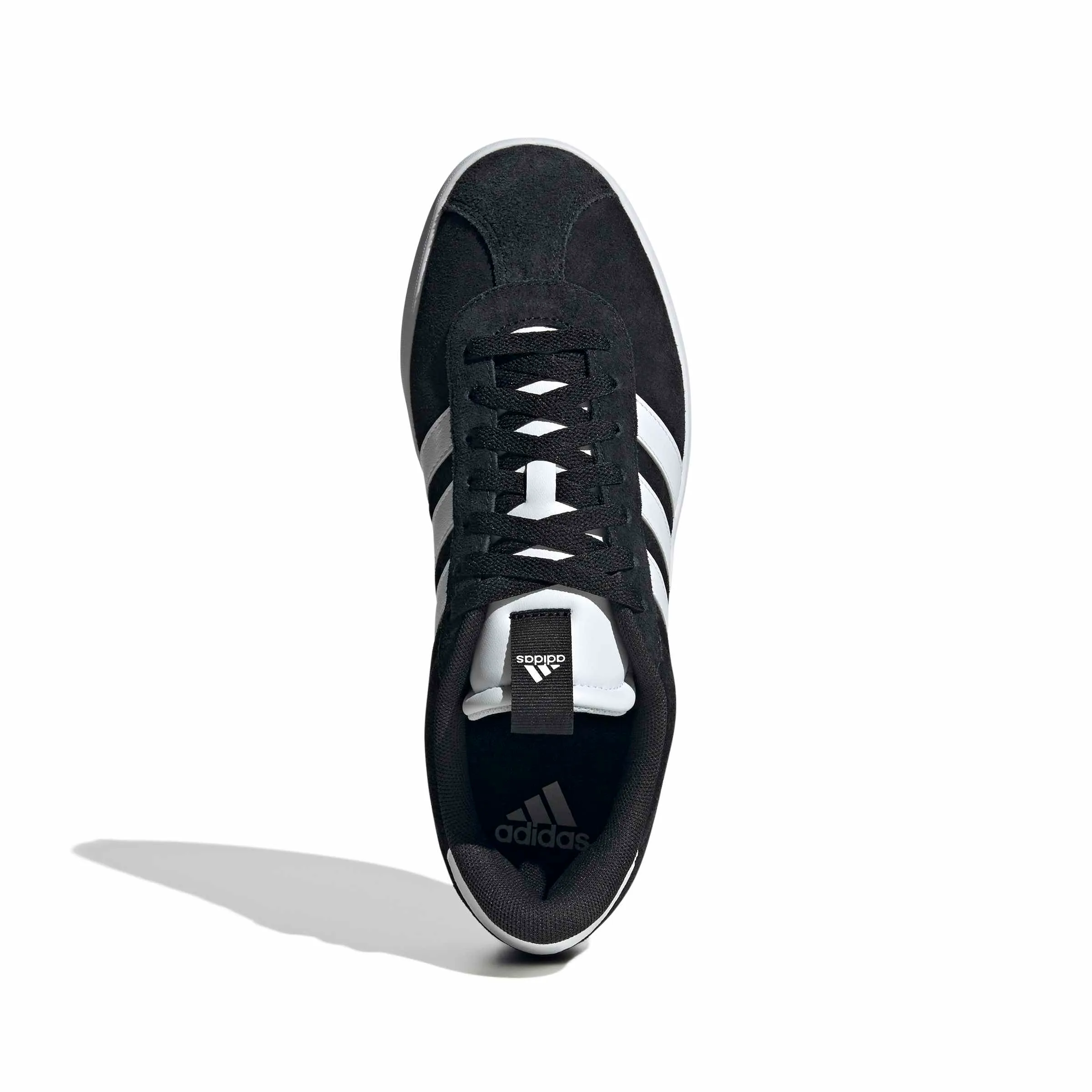 adidas VL Court 3 Scarpe da uomo, Nero/Bianco/Nero, 40 2/3 EU - immagine 3