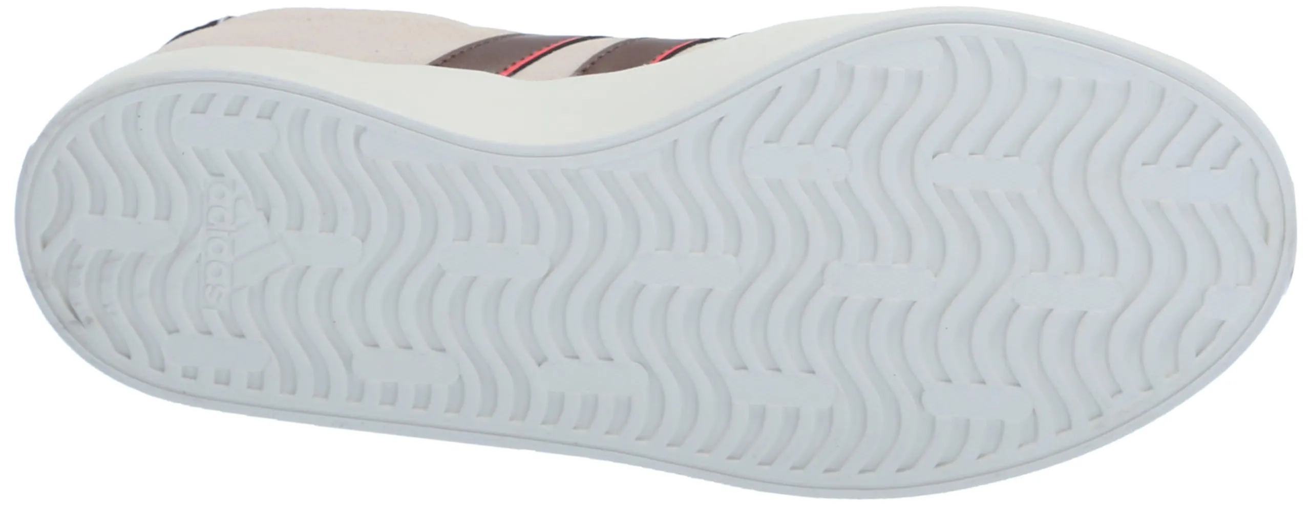 adidas Vl Court 3.0 - Sneaker da uomo, colore: Bianco sporco/Earth Strata/Oro metallizzato, 4.5 - immagine 4