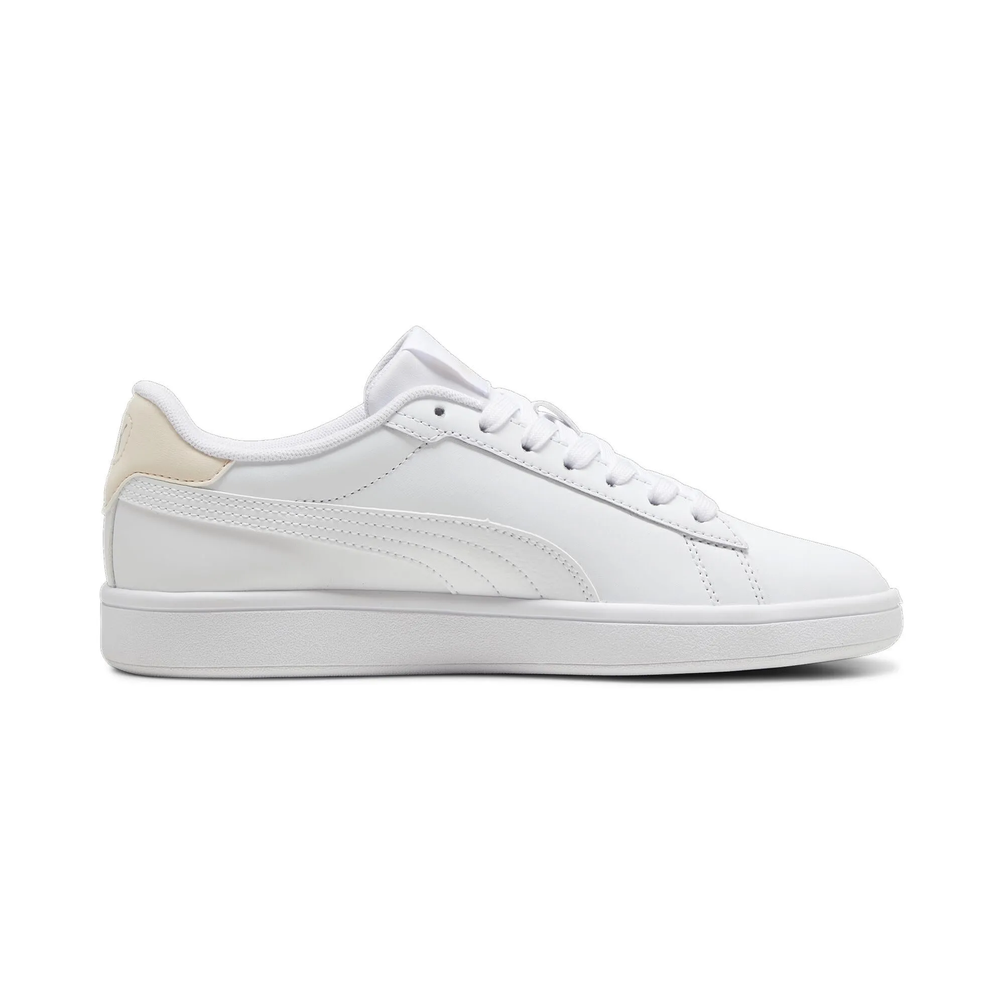 PUMA Smash 3.0 L, Scarpe da ginnastica Unisex-Adulto, Bianco (PUMA WHITE-ROSEBAY-PUMA SILVER), 44 EU - immagine 6