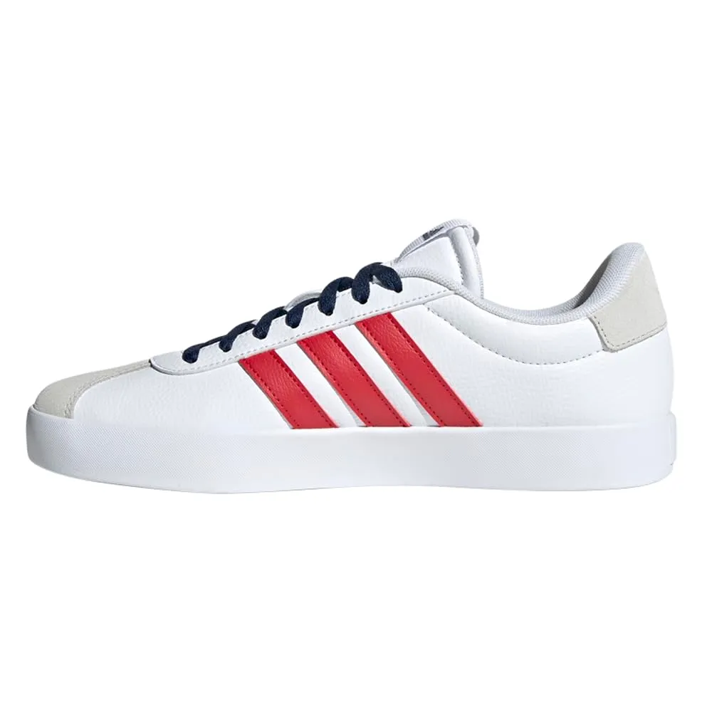 Adidas Uomo VL Court 3.0, Bianco/Better Scarlet/Team Blu Navy, 9.5 - immagine 3