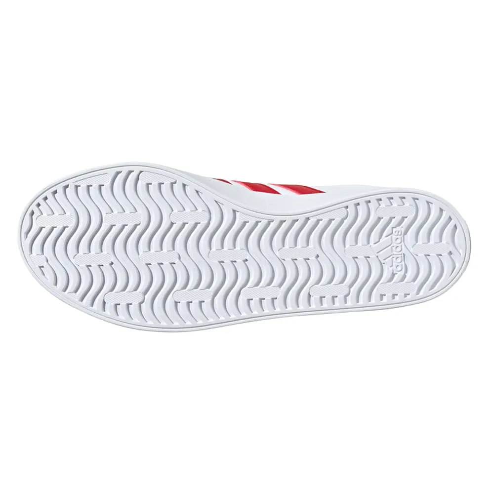 Adidas Uomo VL Court 3.0, Bianco/Better Scarlet/Team Blu Navy, 9.5 - immagine 5
