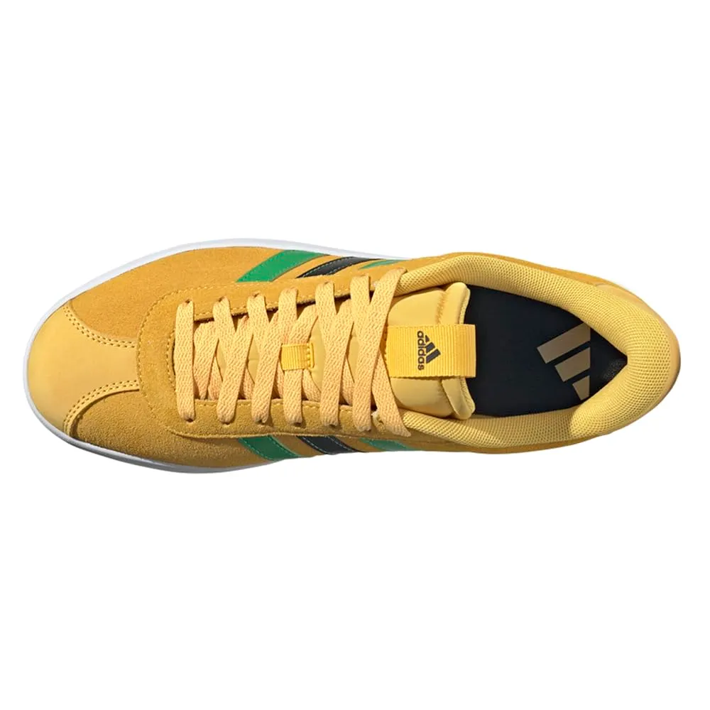 adidas Sneaker Uomo Vl Court 3.0, Bold Gold Vivido Verde Nero, 41 1/3 EU - immagine 4