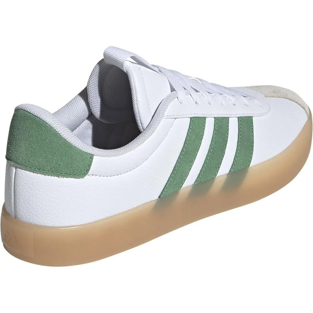adidas Originals VL Court 3.0, scarpe da ginnastica basse, owhite/earstr/goldmt, Bianco/Verde, 42 2/3 EU - immagine 3