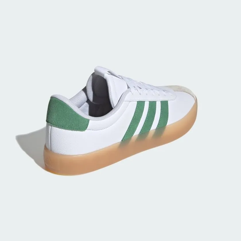 adidas, VL Court 3.0 Scarpa - Uomo, Bianco Nuvola/Verde Preamato/Allumina, 43 1/3 EU - immagine 6