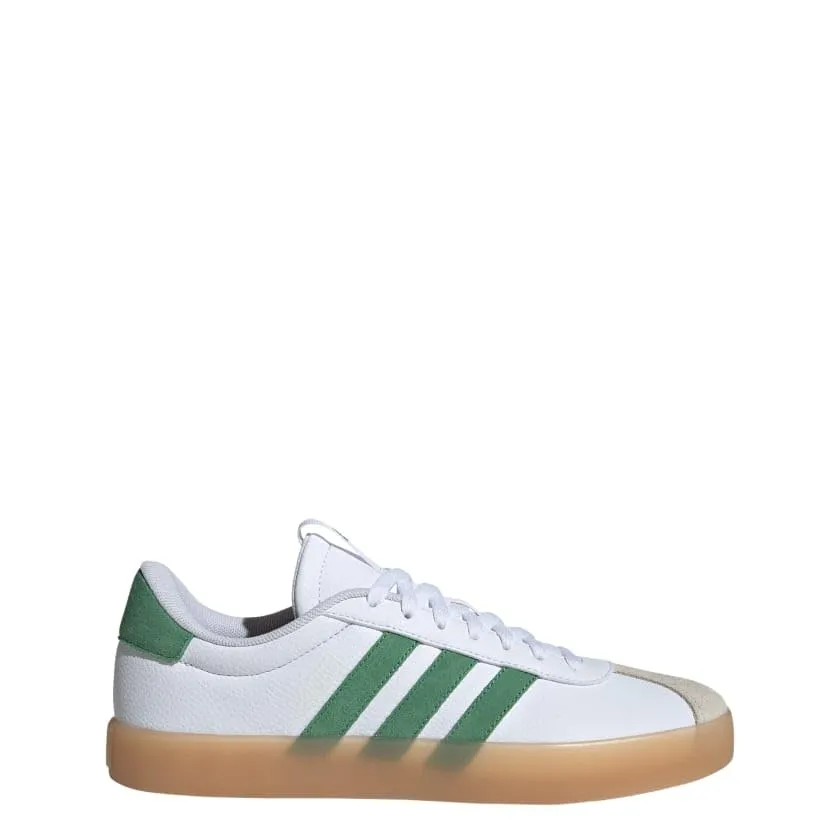 adidas, VL Court 3.0 Scarpa - Uomo, Bianco Nuvola/Verde Preamato/Allumina, 43 1/3 EU - immagine 9