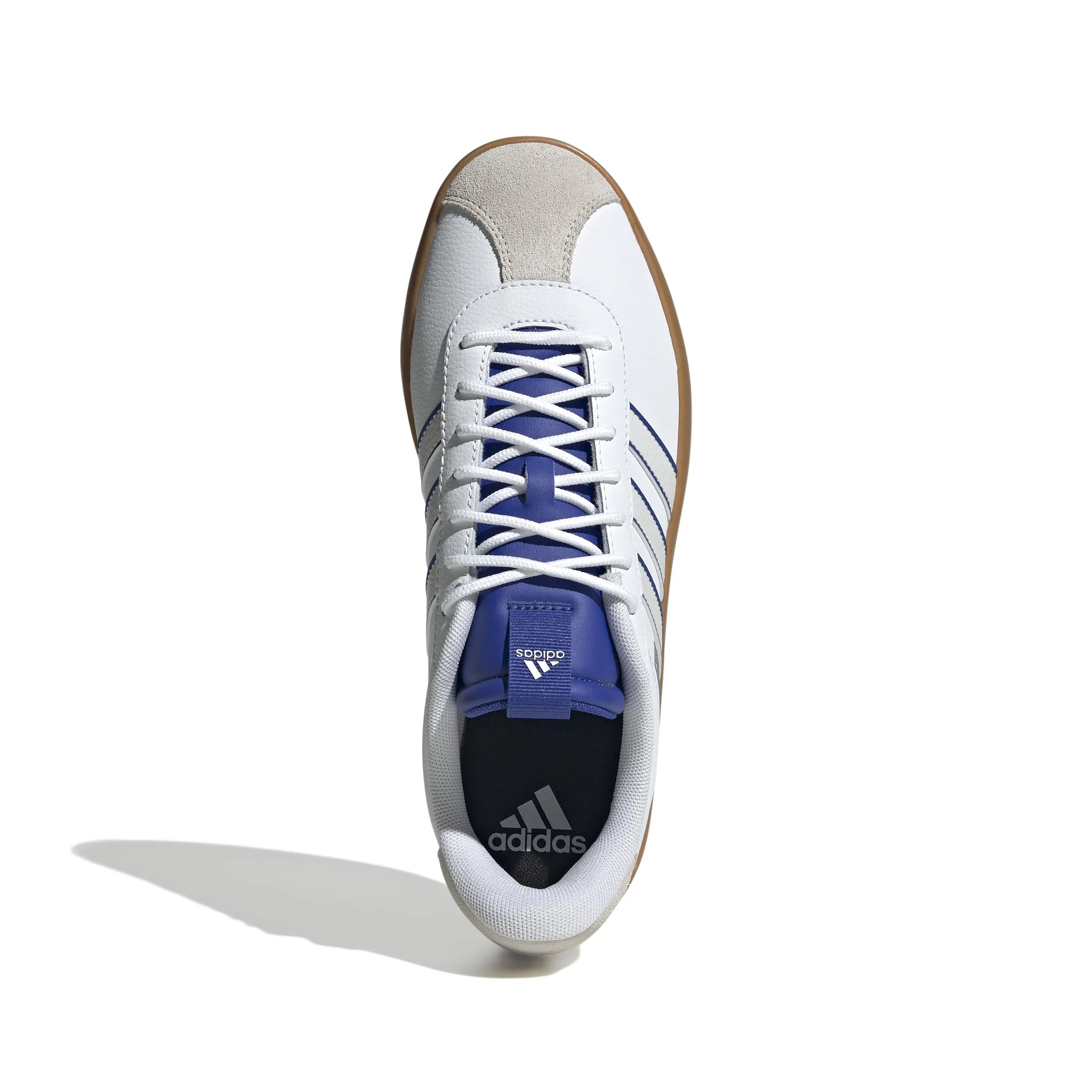 adidas Sneaker da Uomo VL Court 3.0, Bianco Cristallo Bianco Semi Lucid Blue, 36 EU - immagine 2