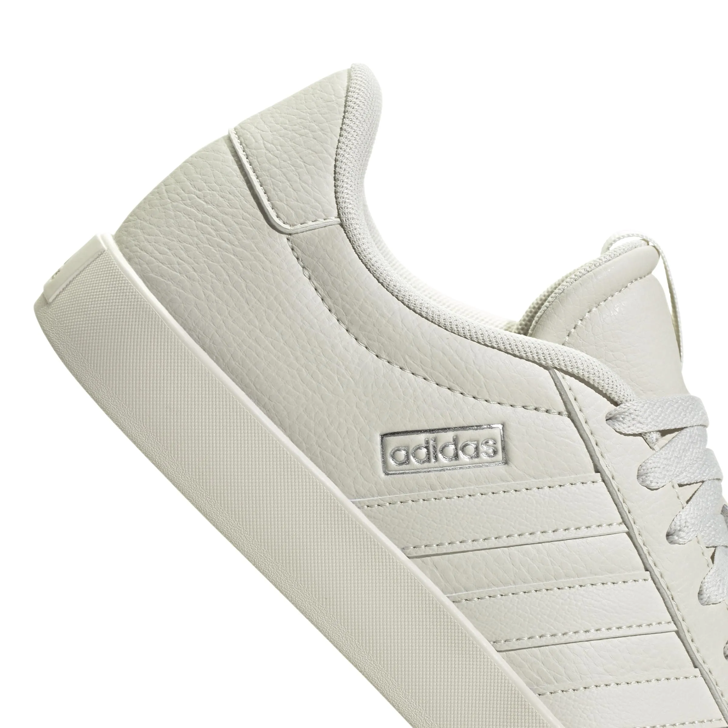 adidas Sneaker da Uomo VL Court 3.0, Orbit Grey Orbit Grey Silver Metallic, 38 2/3 EU - immagine 5