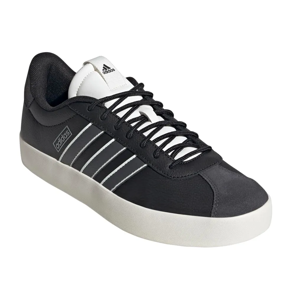adidas Scarpe VL Court 3.0 Uomo, Nero, grigio, bianco., 38 2/3 EU - immagine 3