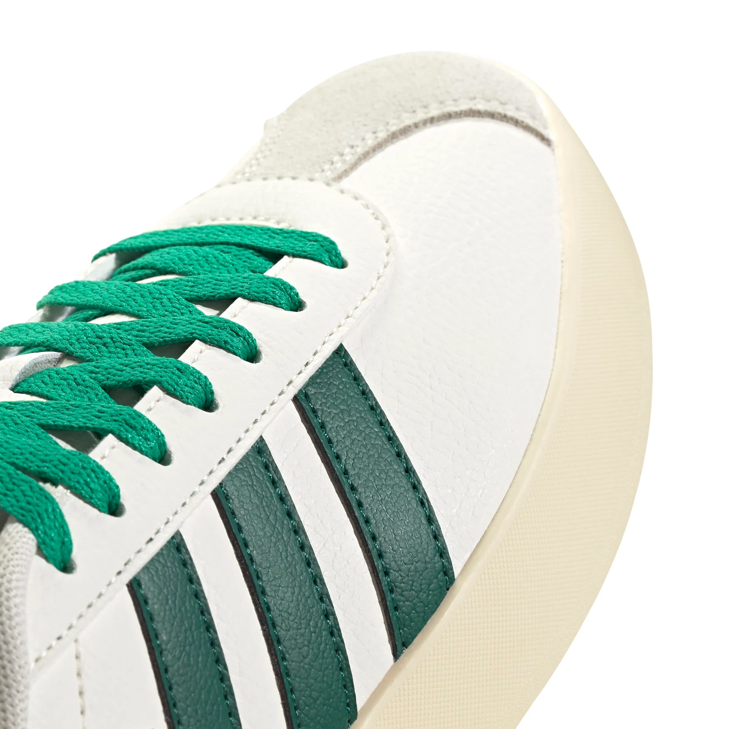 adidas VL 3.0, Scarpe da Ginnastica Uomo, Bianco Collegiate Green Court Green, 39 1/3 EU - immagine 5