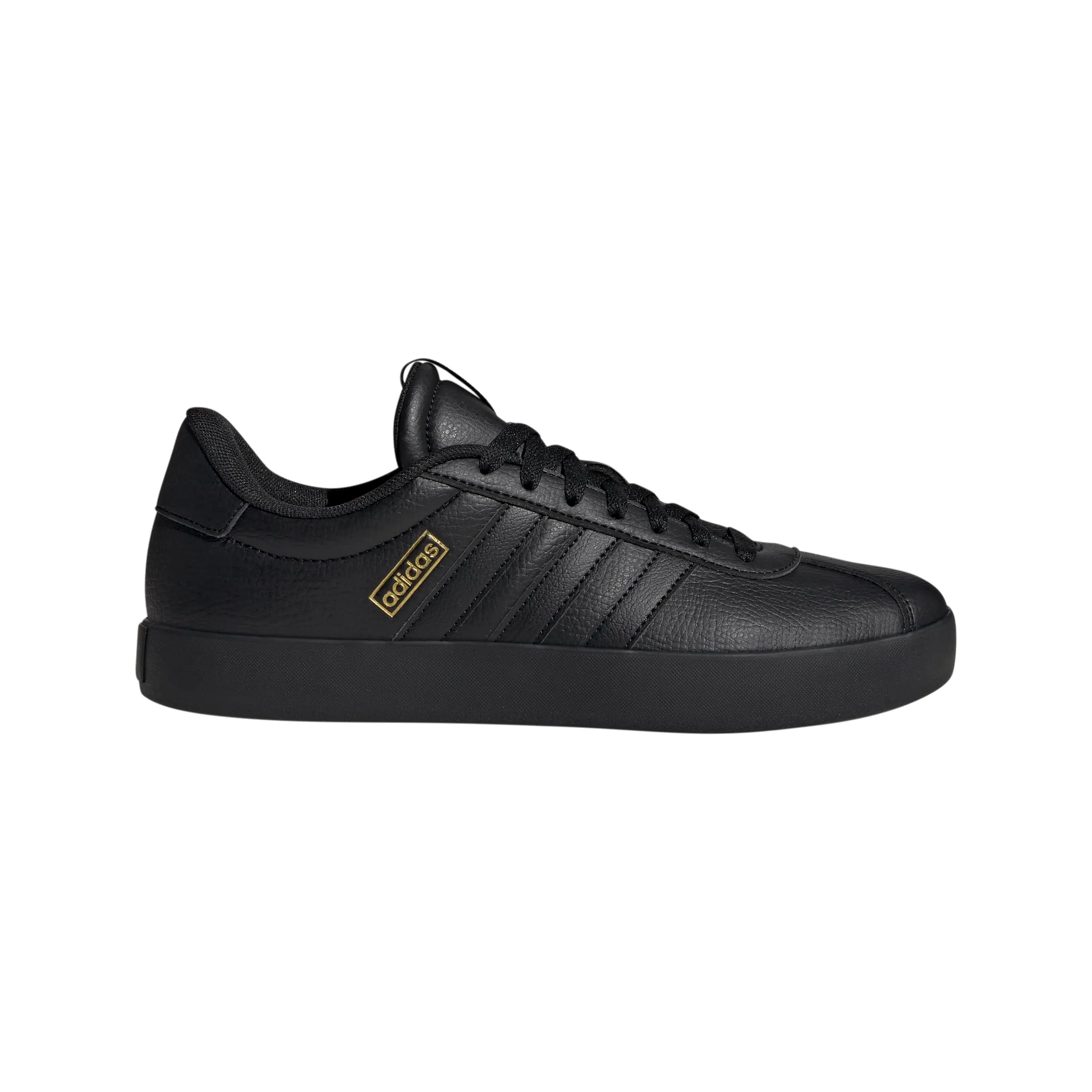 adidas Sneaker da Uomo VL Court 3.0, Nero, Nero, Oro, Metallizzato, 37 EU - immagine 9