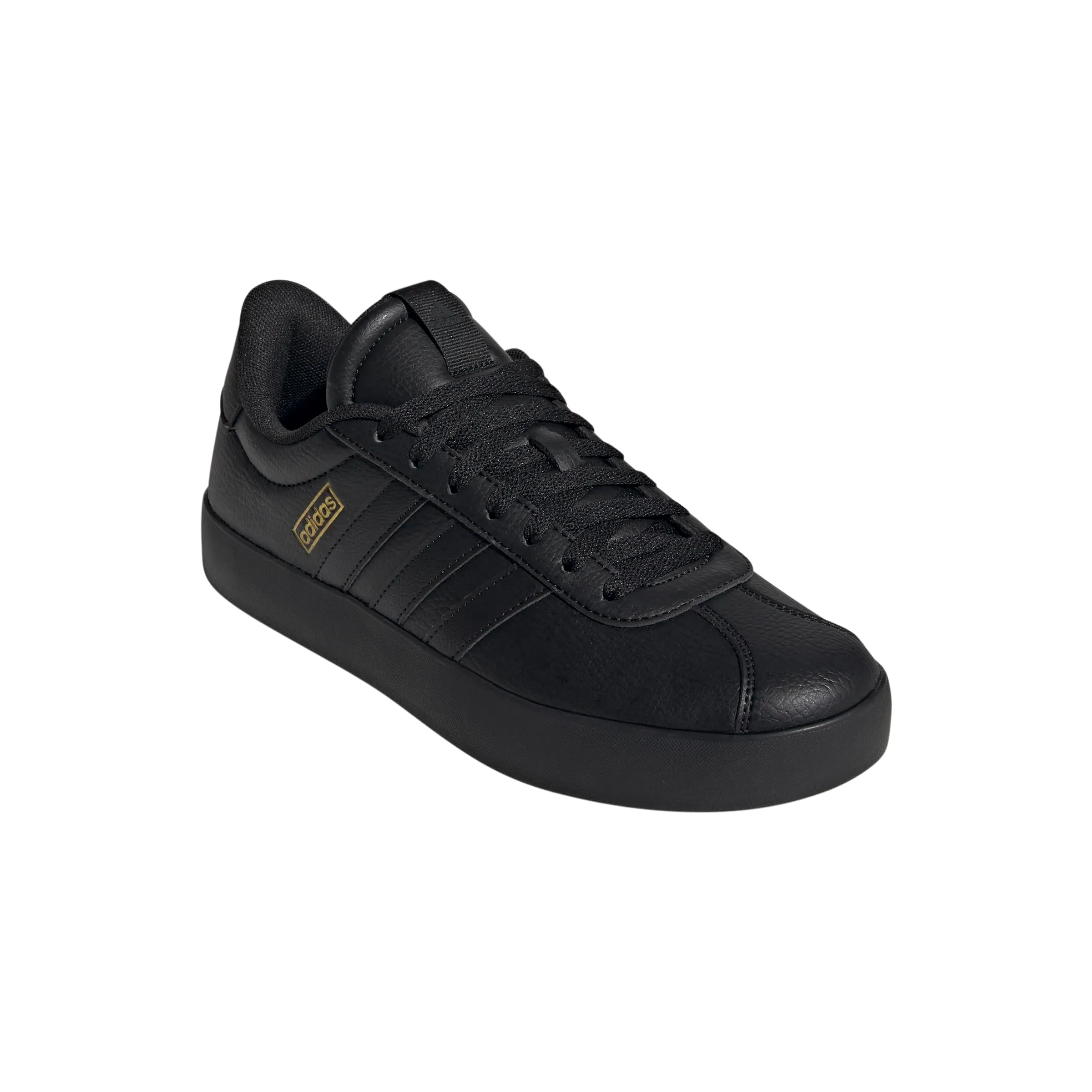 adidas Sneaker Uomo Vl Court 3.0, Nero Nero Oro Metallizzato, 36 2/3 EU - immagine 5