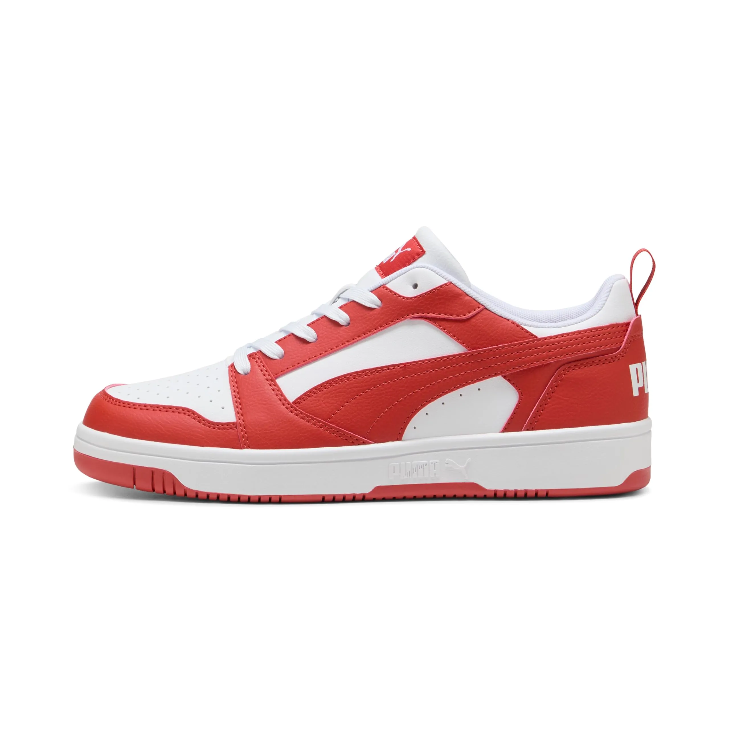 PUMA Rebound V6 Low, Sneaker Unisex - Adulto, White Red Fire, 48 EU - immagine 7