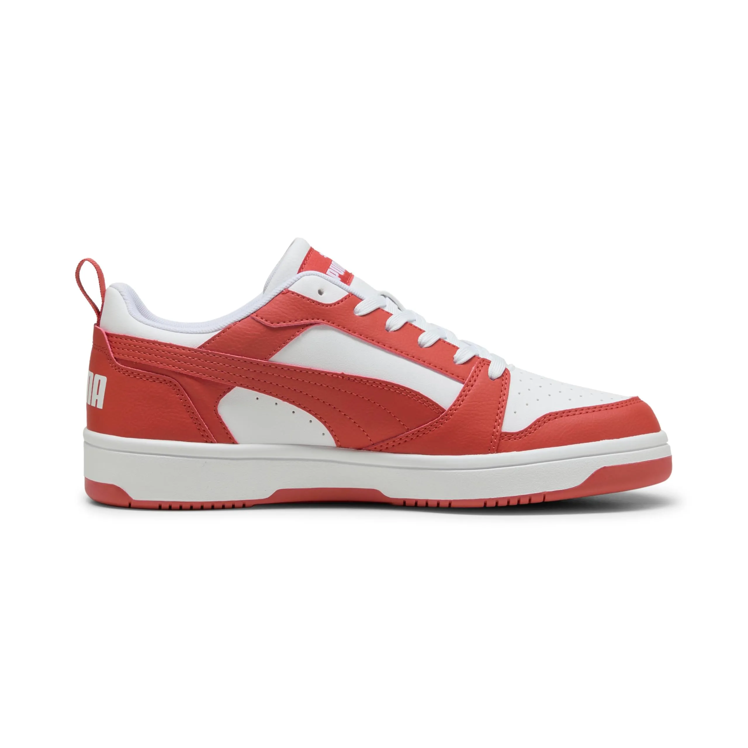 Puma Rebound V6 Low, Sneaker Unisex - Adulto, White Red Fire, 42.5 EU - immagine 5