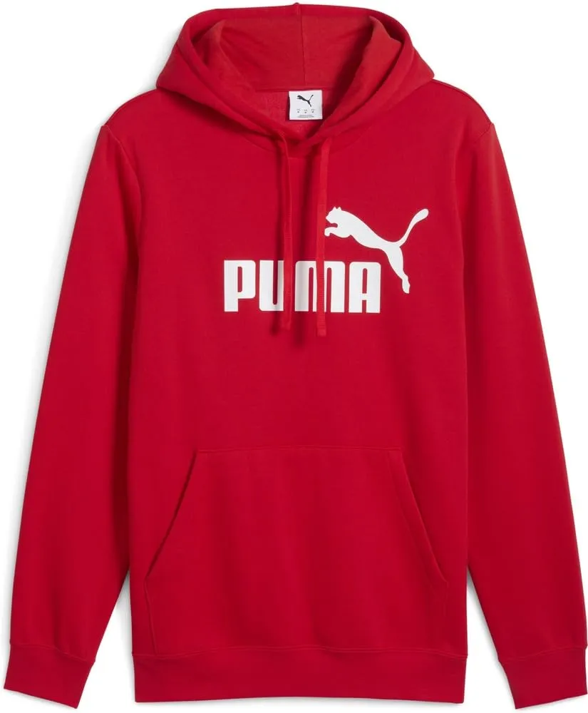 Puma Ess No. 1 Logo Hoodie FL, Felpe con Cappuccio Uomo, for all Time Red, - immagine 4