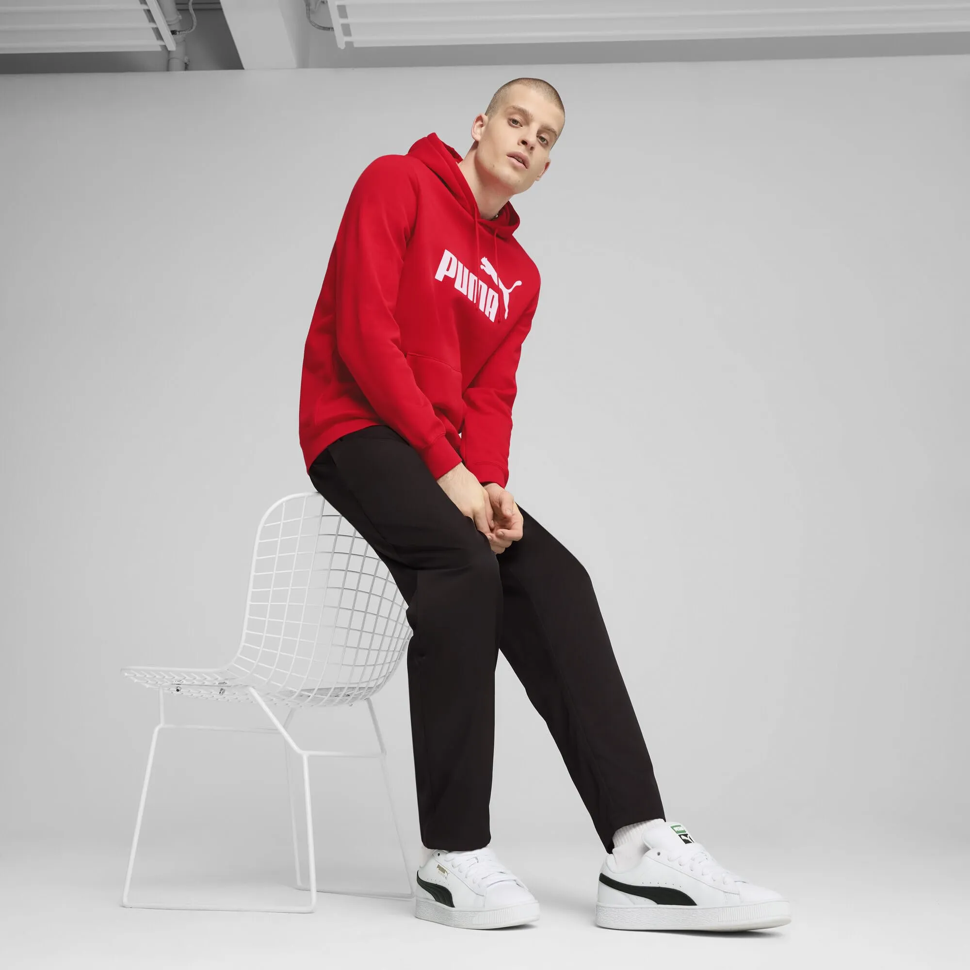 Puma Ess No. 1 Logo Felpa con Cappuccio FL - immagine 3