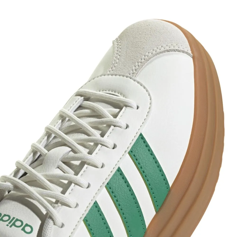 adidas JQ5643 - Sneaker da donna con plateau vegan, White Court Green Gold Metallic, 36 EU - immagine 9