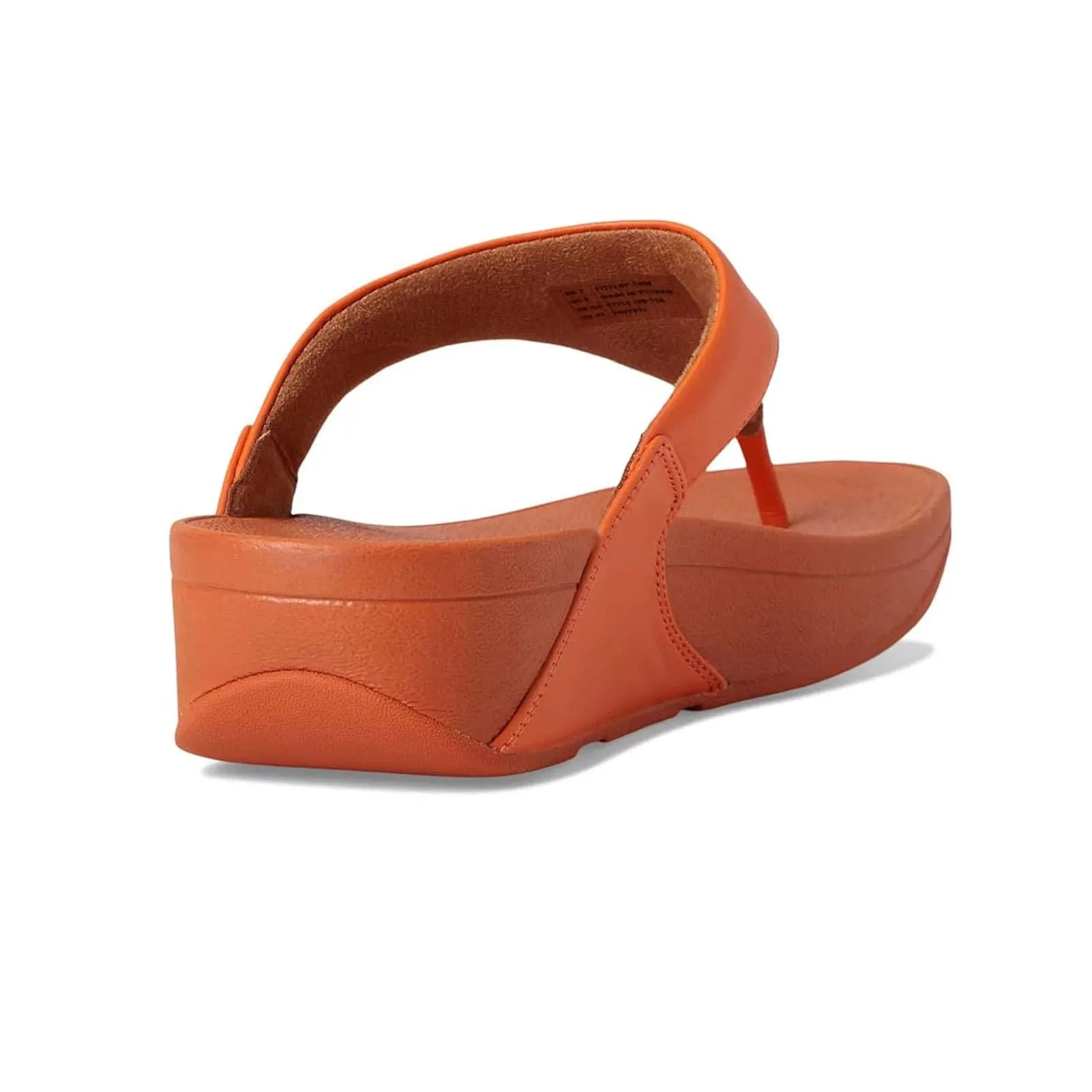 Fitflop Lulu Leather Toepost, Sandali Donna, Satsuma, 37 EU - immagine 6